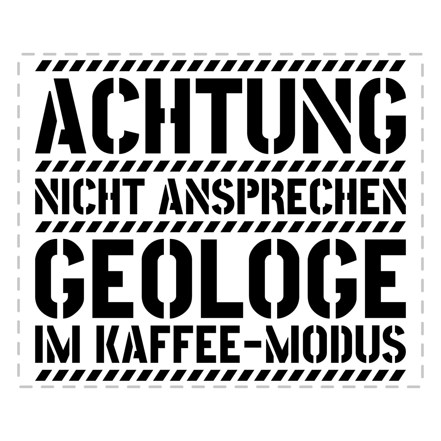 Geologie Tasse - Geologe im Kaffee-Modus (Geologin, Geschenk)