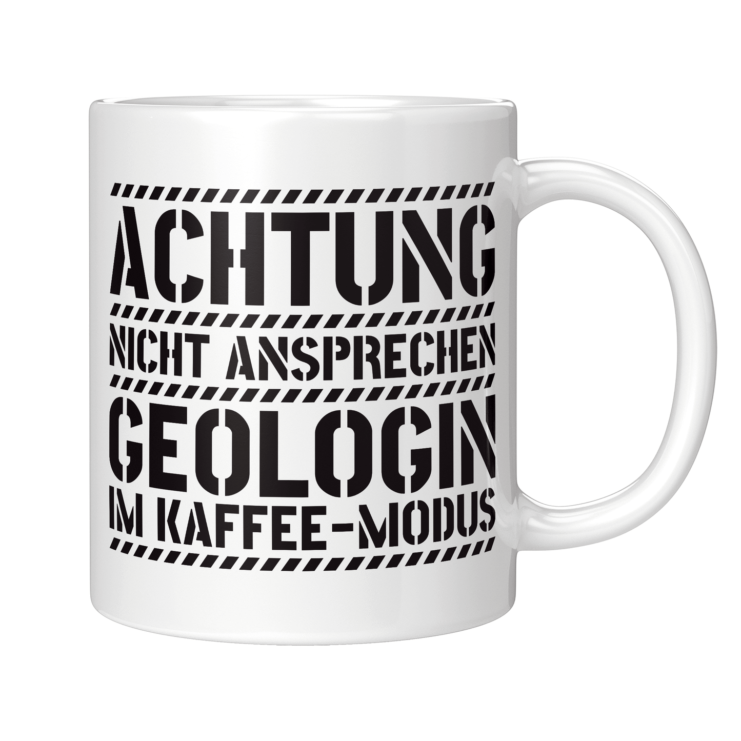 Geologie Tasse - Geologin im Kaffee-Modus (Geologe, Geschenk)