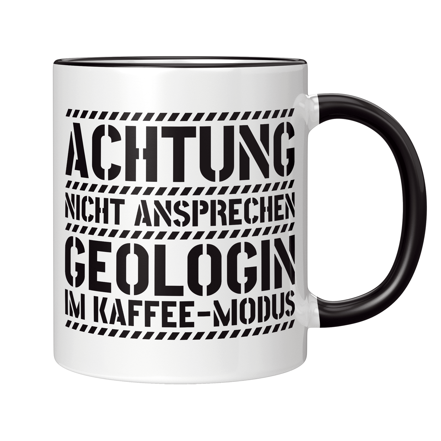Geologie Tasse - Geologin im Kaffee-Modus (Geologe, Geschenk)