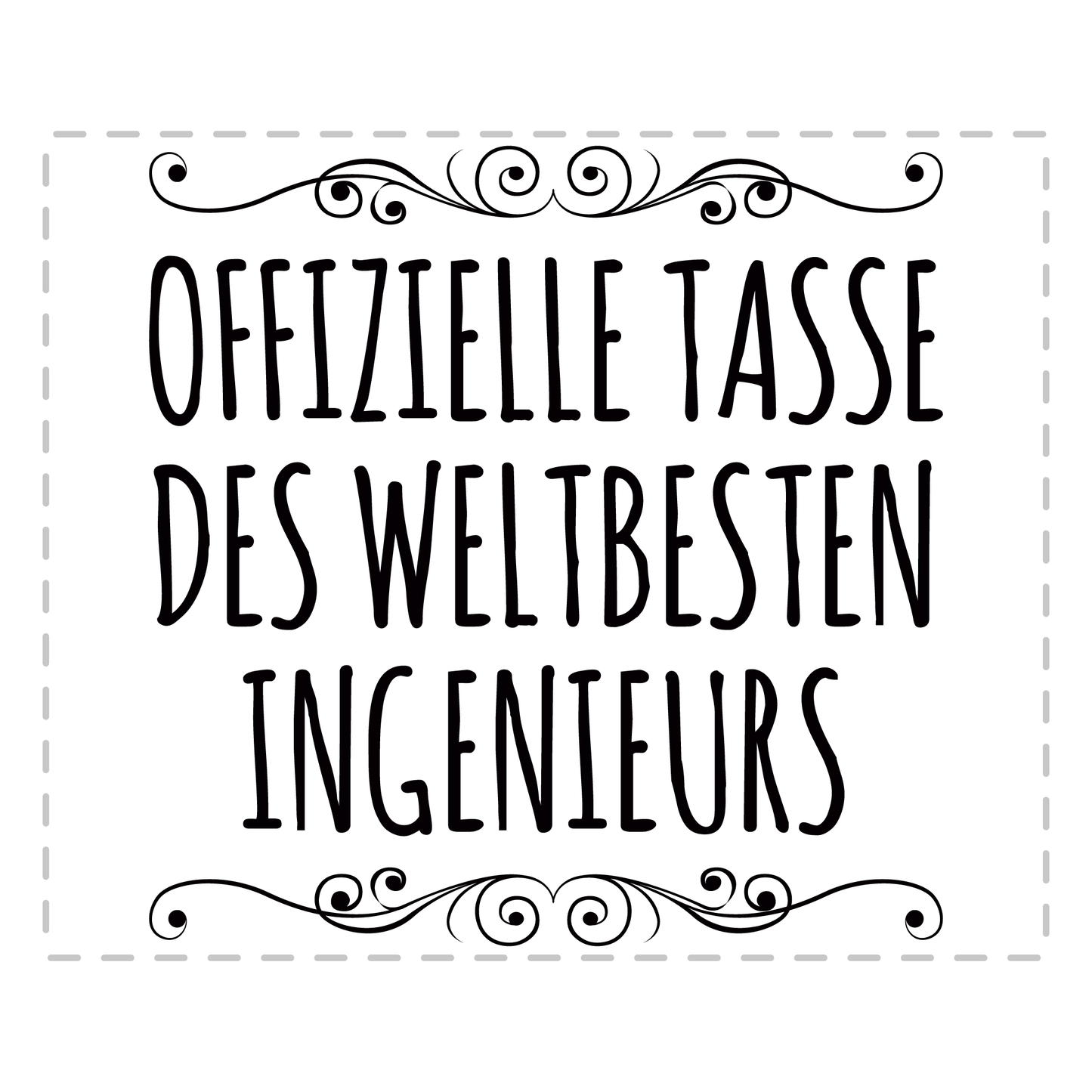 Ingenieur Tasse - Weltbester Ingenieur (Ingenieurin, Geschenk)