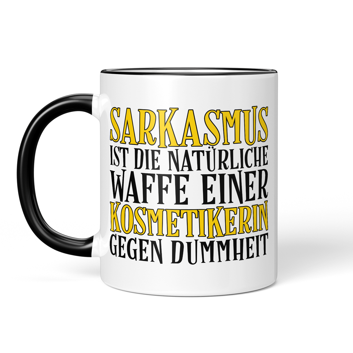 CupHaven® Kosmetikerin Tasse - Sarkasmus einer Kosmetikerin - Geschenk für Kosmetikerinnen und Kosmetiker