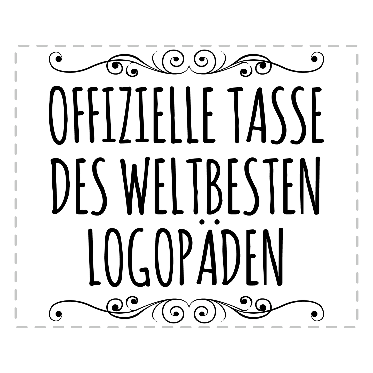 Logopädie Tasse - Weltbester Logopäde (Logopädin, Geschenk)