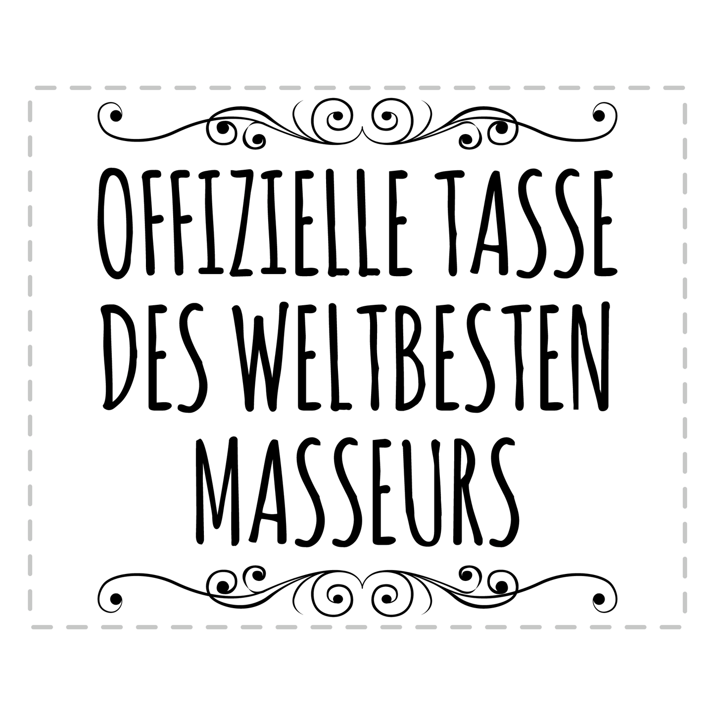 Masseur Tasse - Weltbester Masseur (Masseurin, Massagetherapeut, Geschenk)