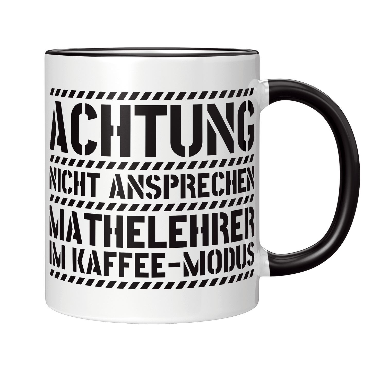 Mathelehrer Tasse - Mathelehrer im Kaffee-Modus (Mathe, Lehrer, Geschenk)