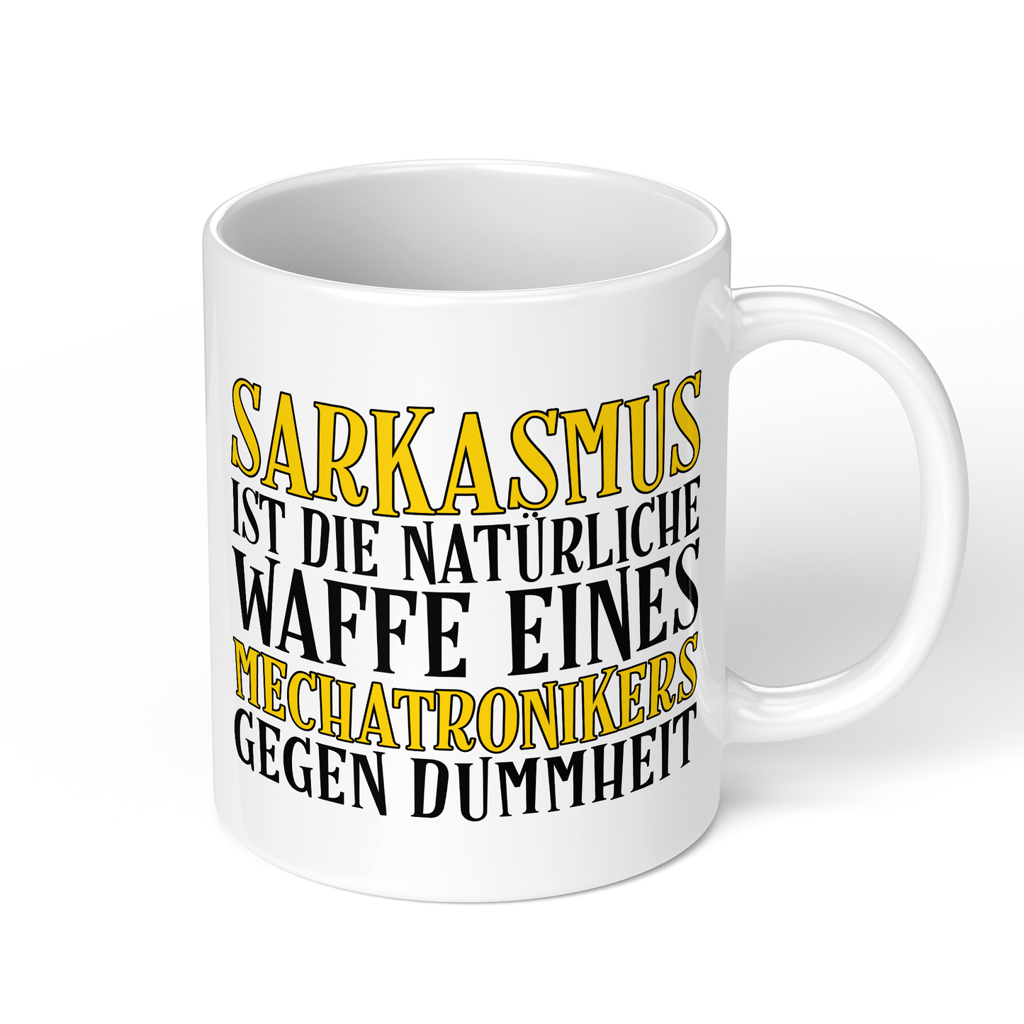 CupHaven® Mechatroniker Tasse - Sarkasmus eines Mechatronikers - Geschenk für Mechatroniker und Mechatronikerinnen