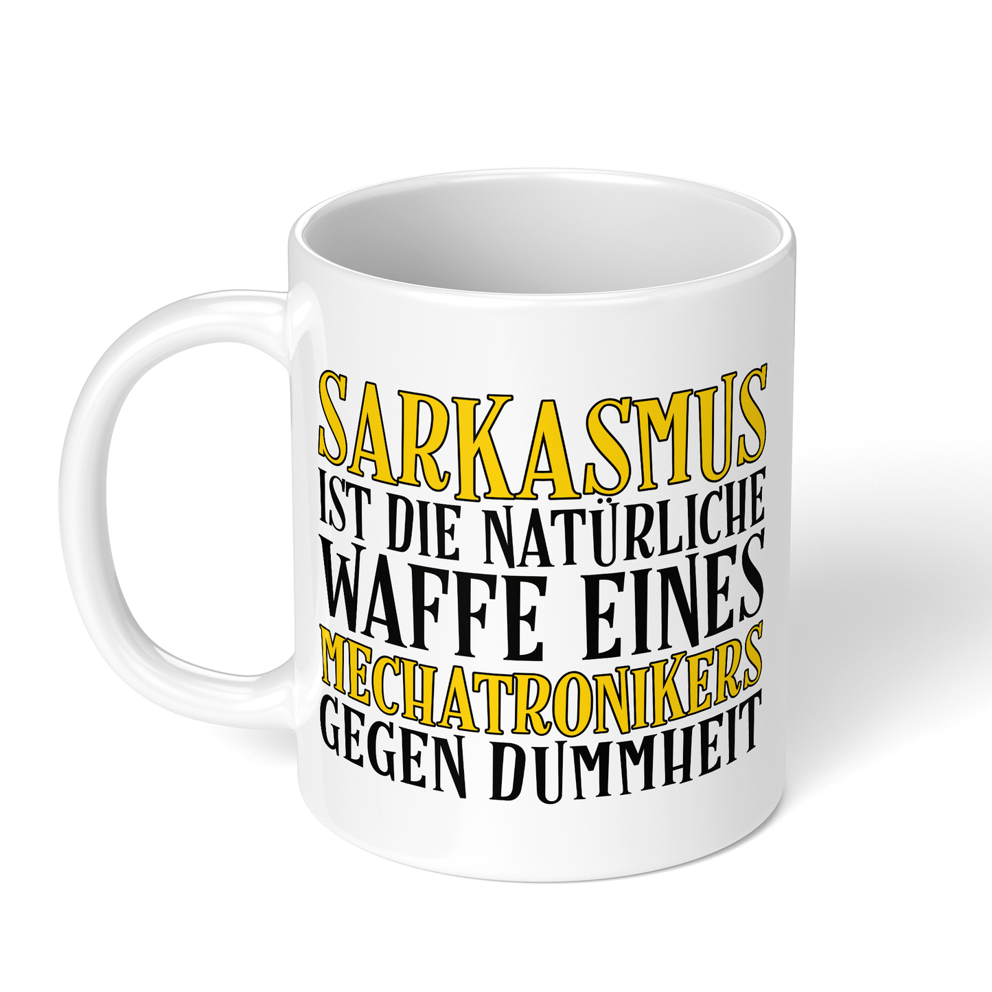 CupHaven® Mechatroniker Tasse - Sarkasmus eines Mechatronikers - Geschenk für Mechatroniker und Mechatronikerinnen