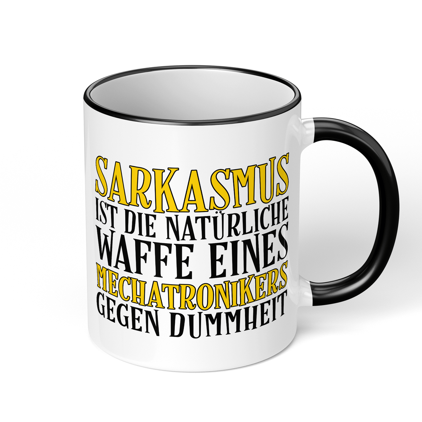 CupHaven® Mechatroniker Tasse - Sarkasmus eines Mechatronikers - Geschenk für Mechatroniker und Mechatronikerinnen
