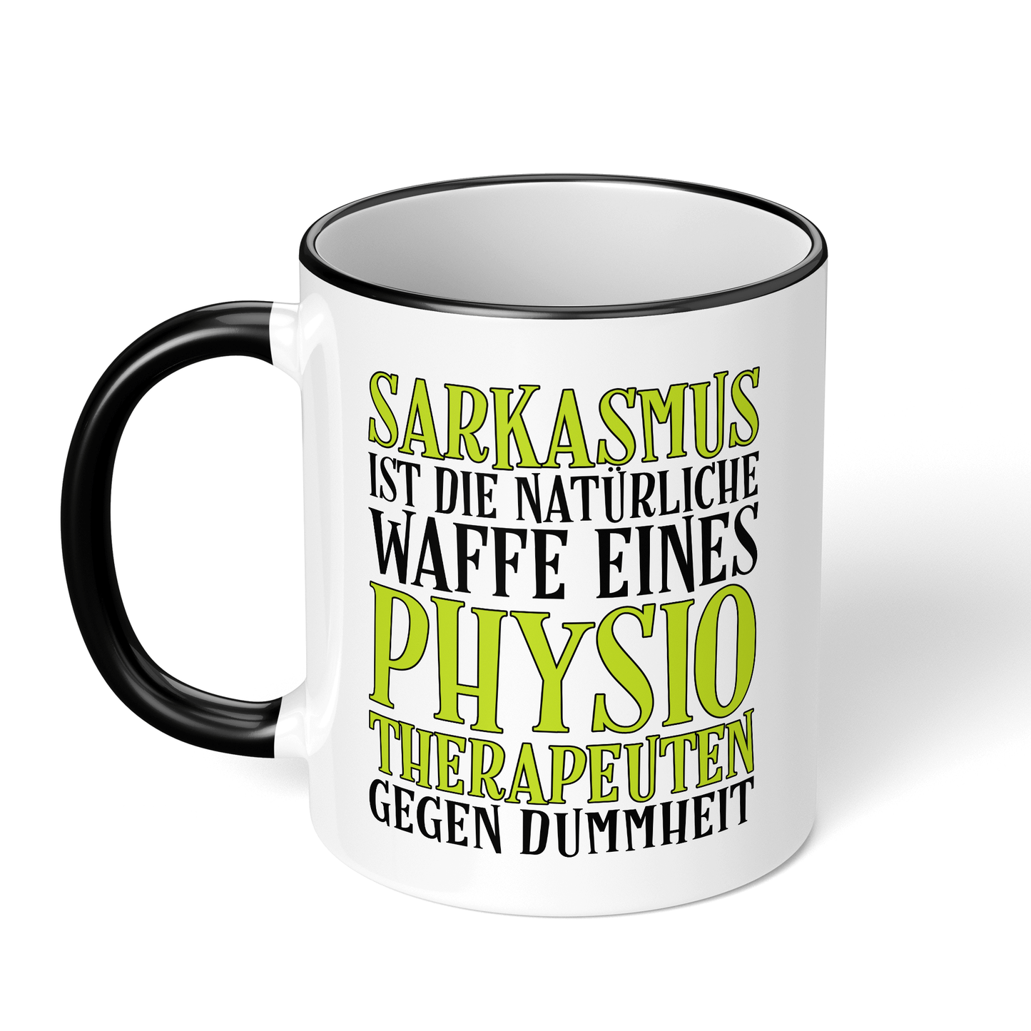 CupHaven® Physiotherapie Tasse - Sarkasmus eines Physiotherapeuten - Geschenk für Physiotherapeuten und Physiotherapeutinnen