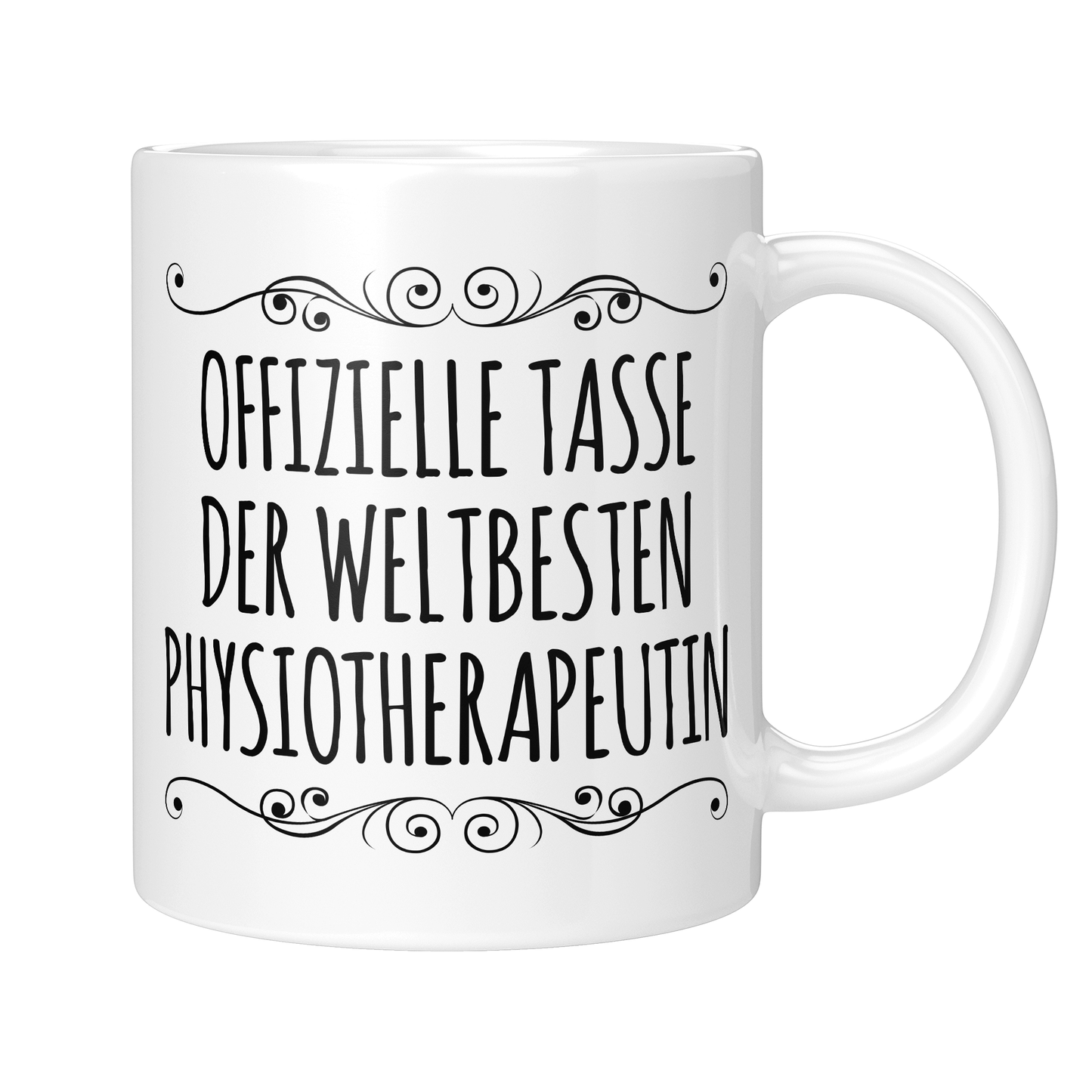 CupHaven® Physiotherapie Tasse - Weltbeste Physiotherapeutin - Geschenk für Physiotherapeuten und Physiotherapeutinnen