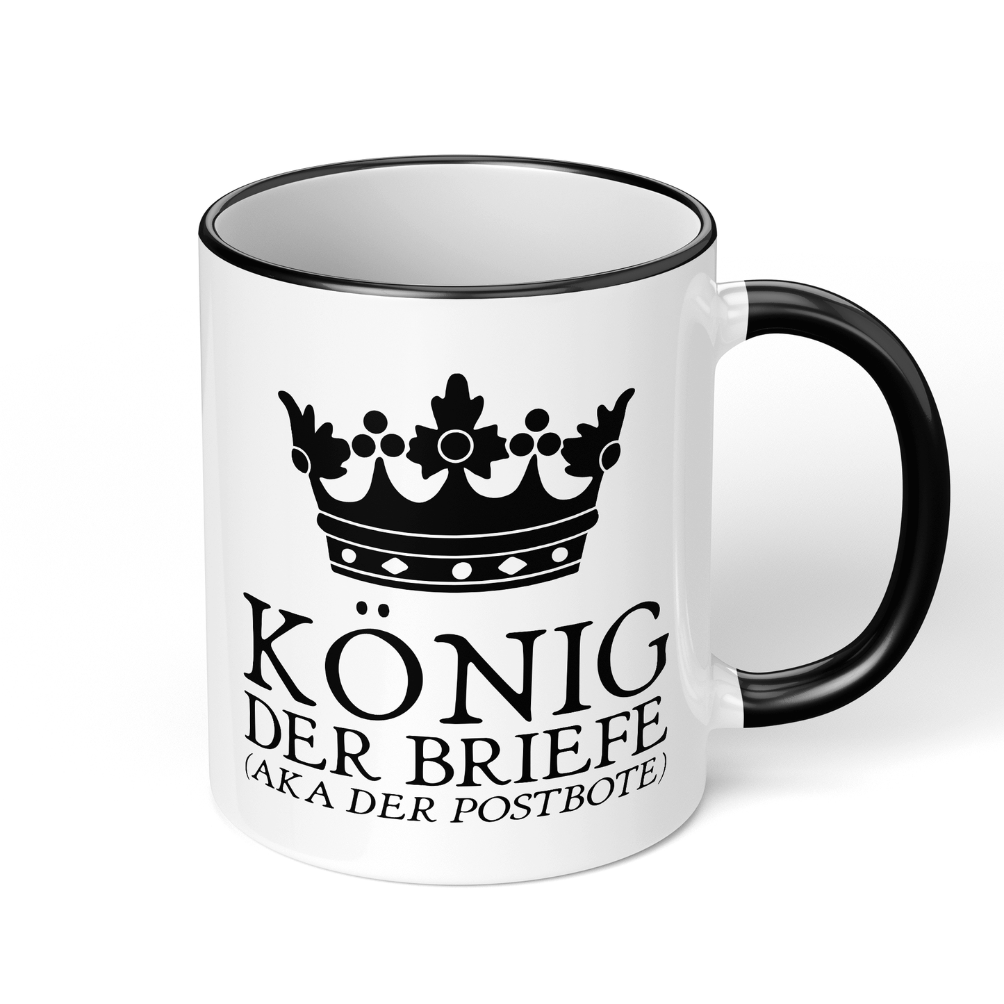 CupHaven® Postbote Tasse - König der Briefe (aka der Postbote) - Geschenk für Postboten und Postbotinnen