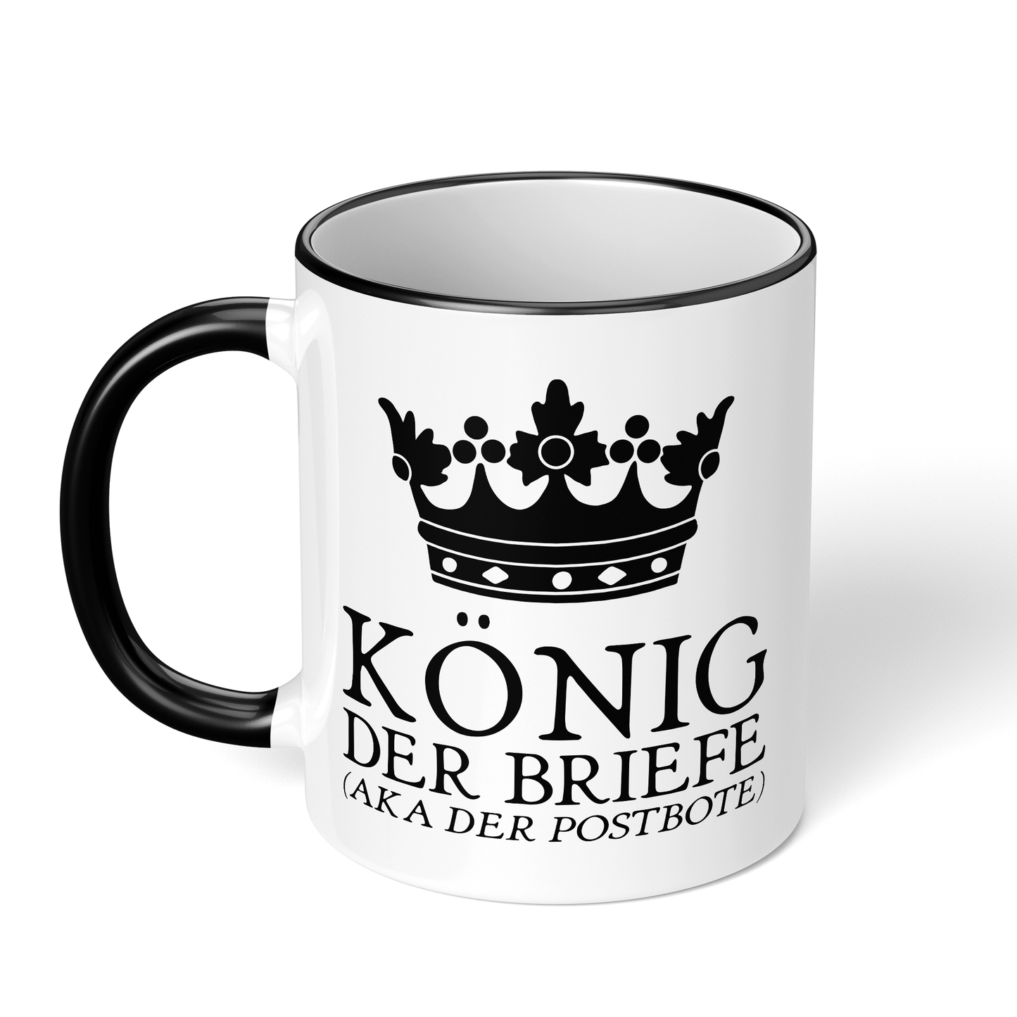 CupHaven® Postbote Tasse - König der Briefe (aka der Postbote) - Geschenk für Postboten und Postbotinnen