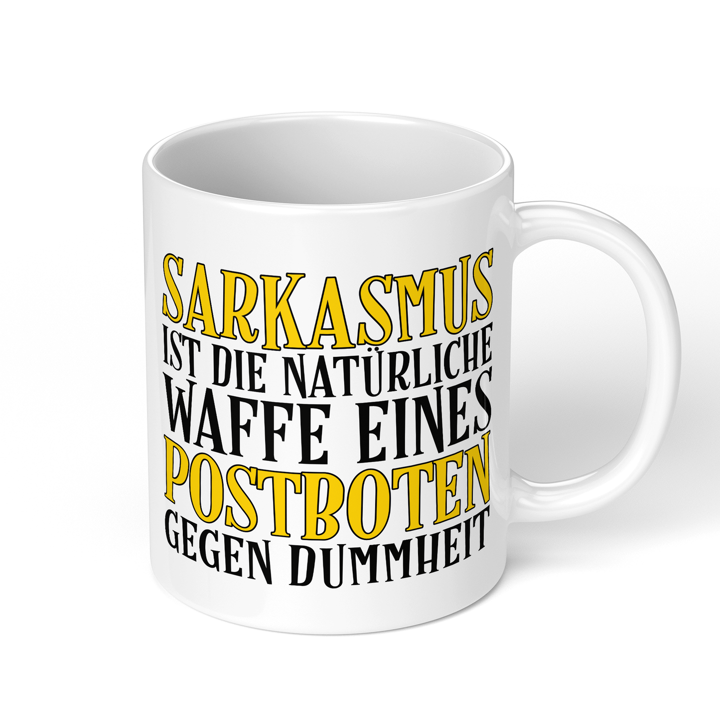 CupHaven® Postbote Tasse - Sarkasmus eines Postboten - Geschenk für Postboten und Postbotinnen