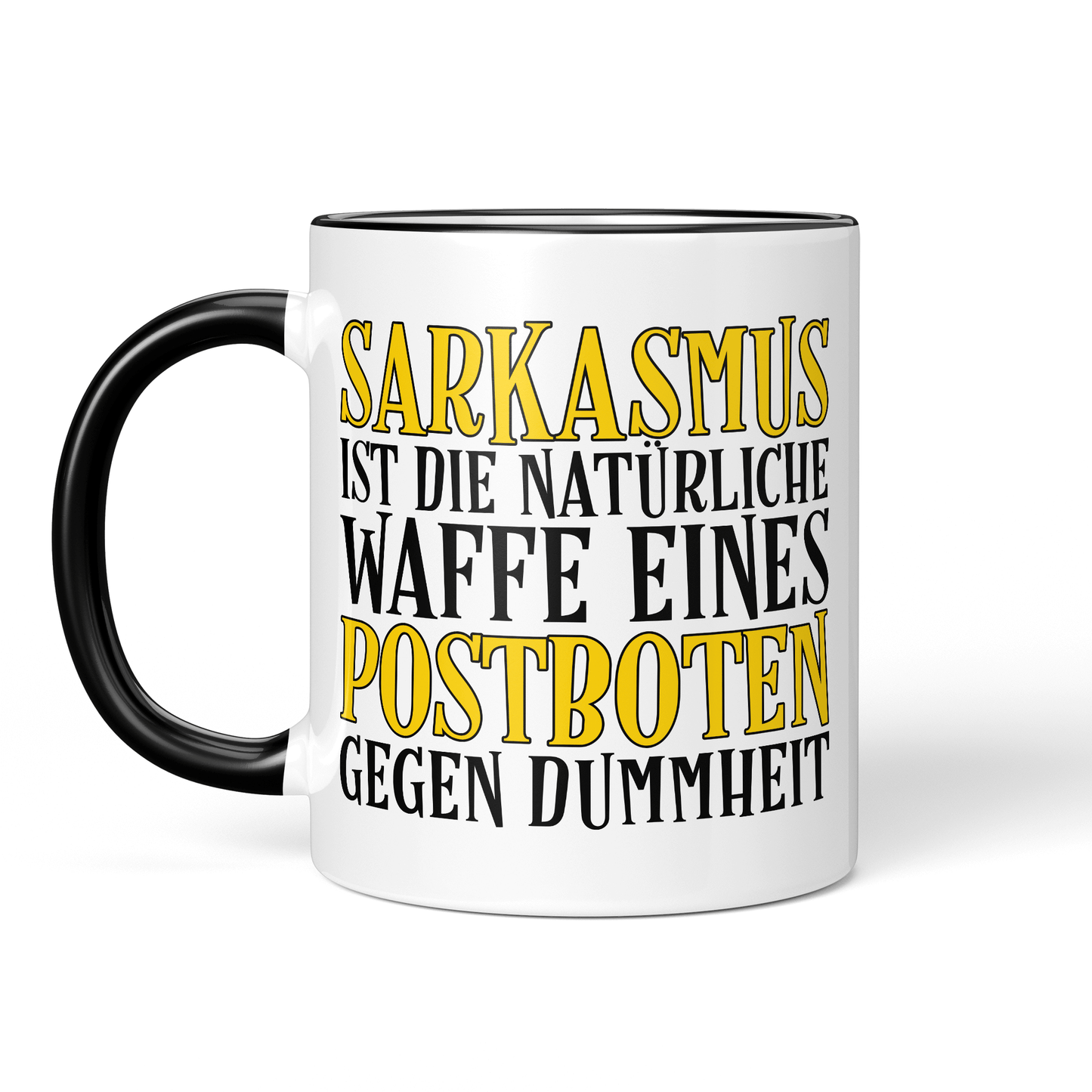 CupHaven® Postbote Tasse - Sarkasmus eines Postboten - Geschenk für Postboten und Postbotinnen
