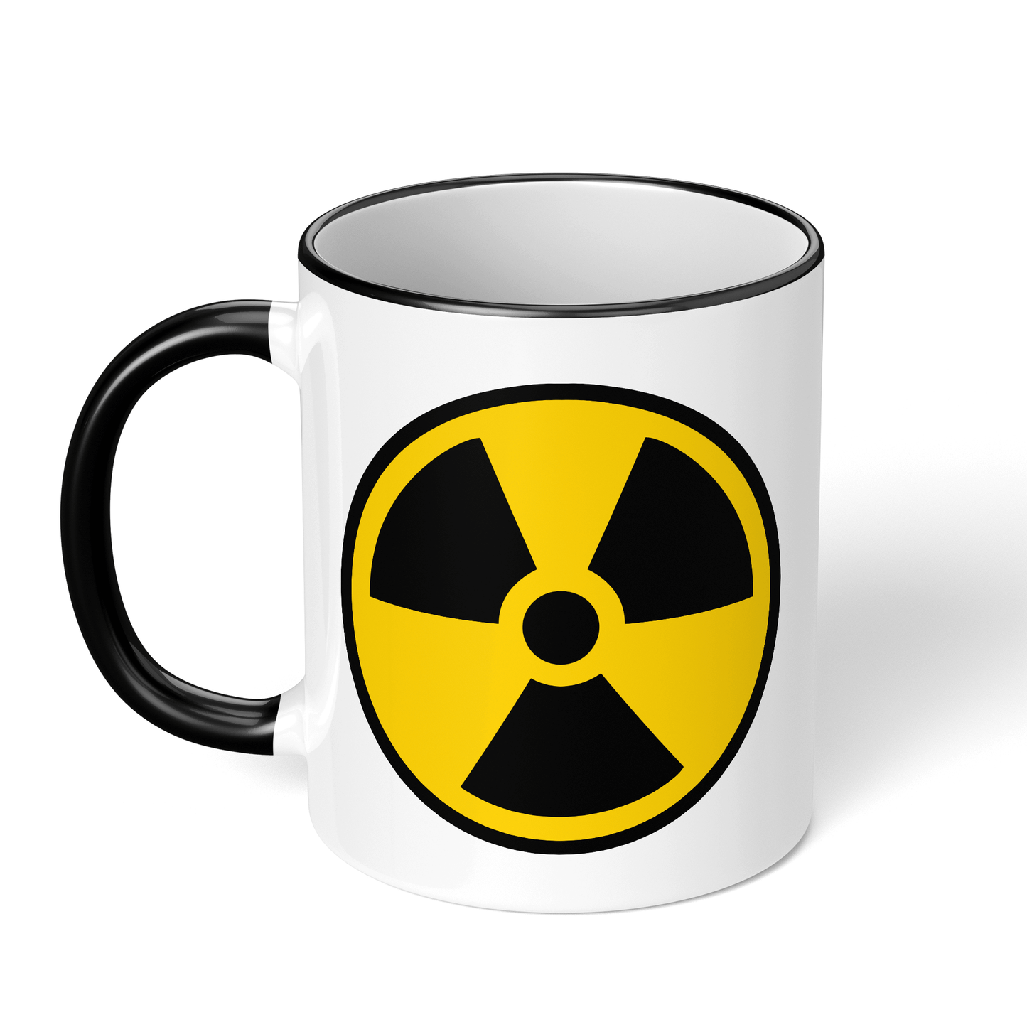CupHaven® Radioaktiv Tasse - Strahlungssymbol / Radioaktivität - Geschenk für Wissenschaftler, Nerds und Geeks