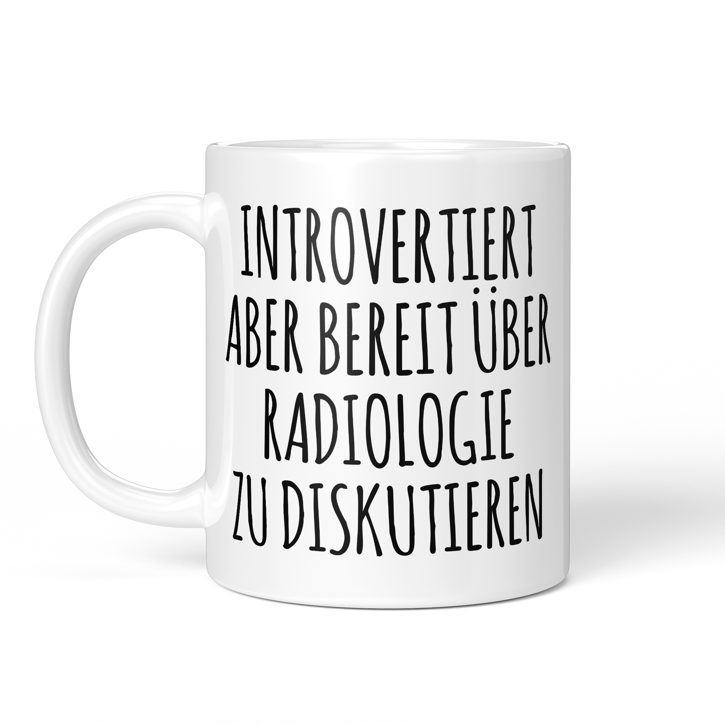 CupHaven® Radiologie Tasse - Introvertierter Radiologe - Geschenk für Radiologen und Radiologinnen