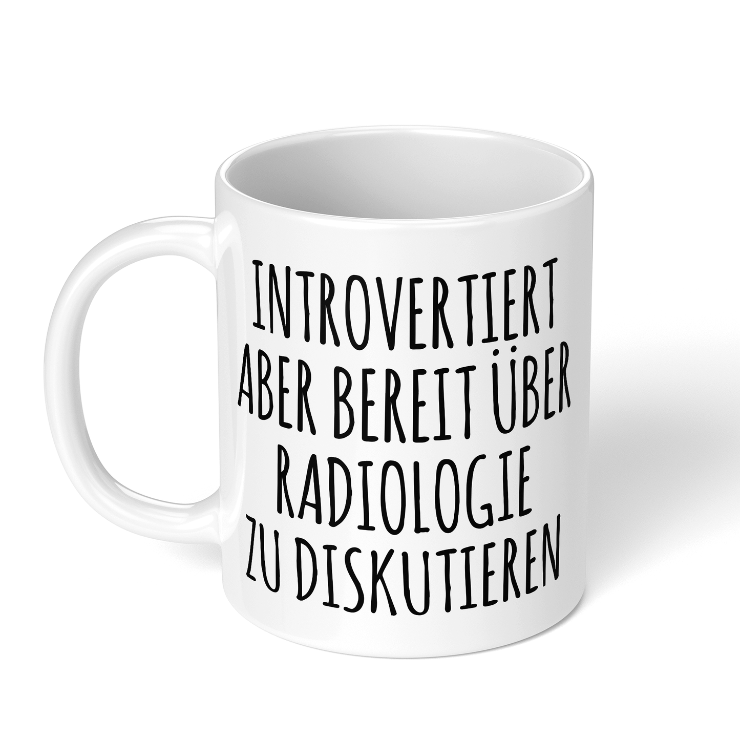 CupHaven® Radiologie Tasse - Introvertierter Radiologe - Geschenk für Radiologen und Radiologinnen