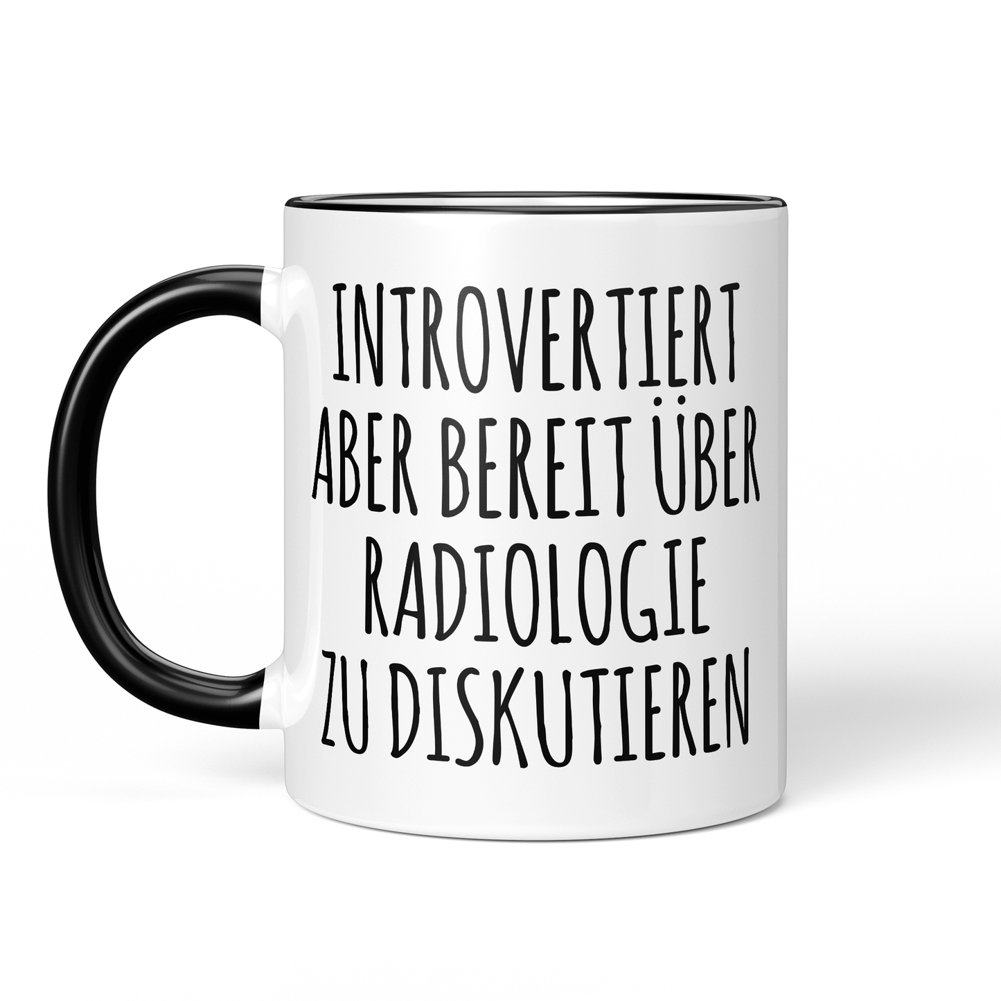 CupHaven® Radiologie Tasse - Introvertierter Radiologe - Geschenk für Radiologen und Radiologinnen