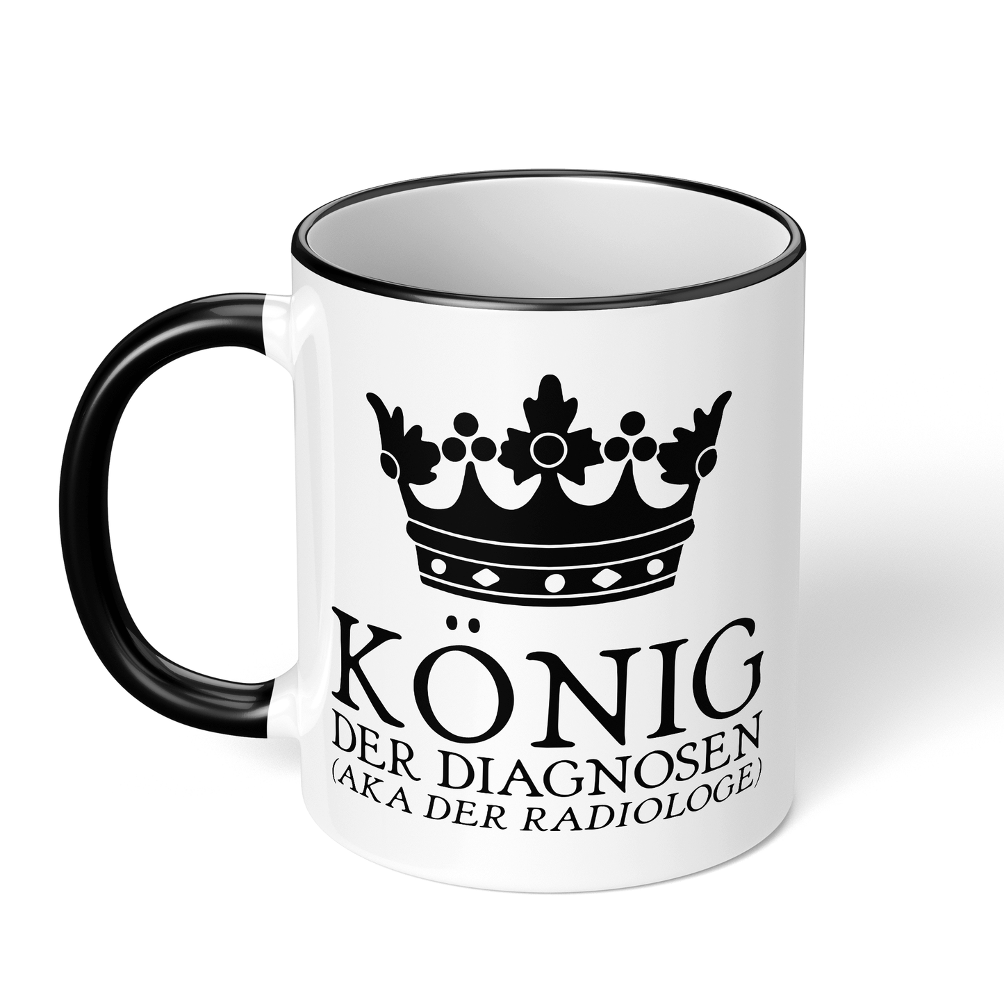 CupHaven® Radiologie Tasse - König der Diagnosen (aka der Radiologe) - Geschenk für Radiologen und Radiologinnen