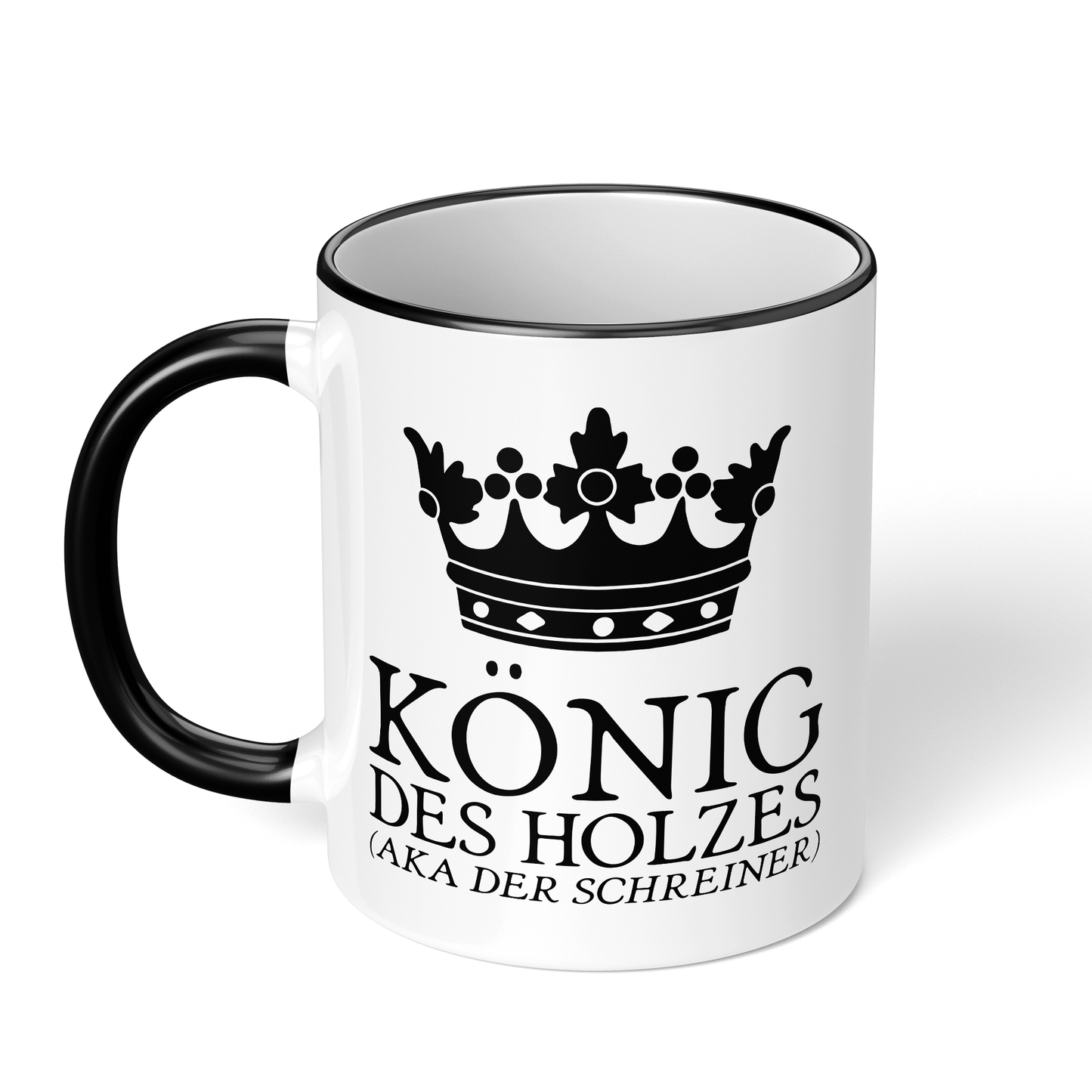 CupHaven® Schreiner Tasse - König des Holzes (aka der Schreiner) - Geschenk für Schreiner und Schreinerinnen