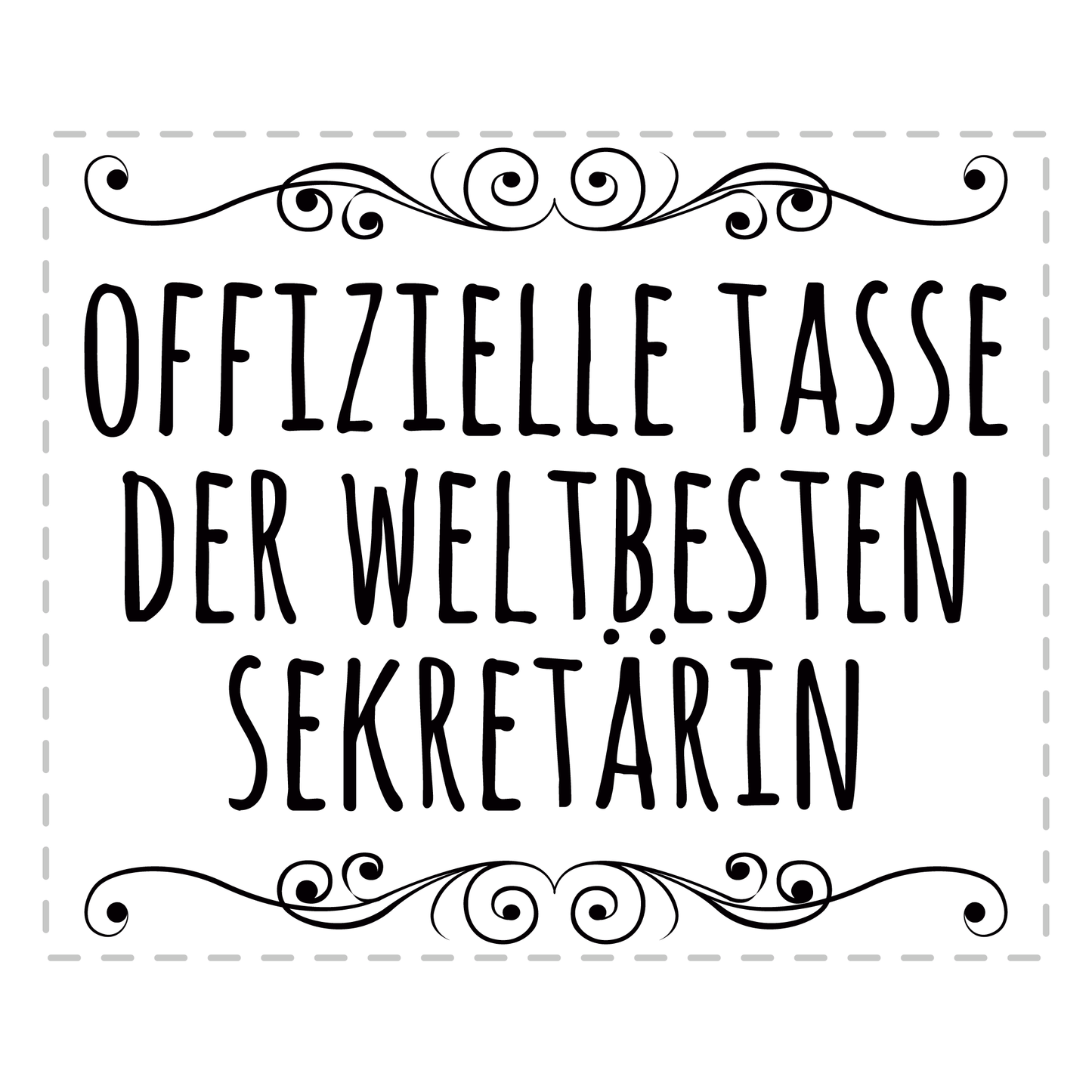 Sekretärin Tasse - Weltbeste Sekretärin (Sekretär, Geschenk)