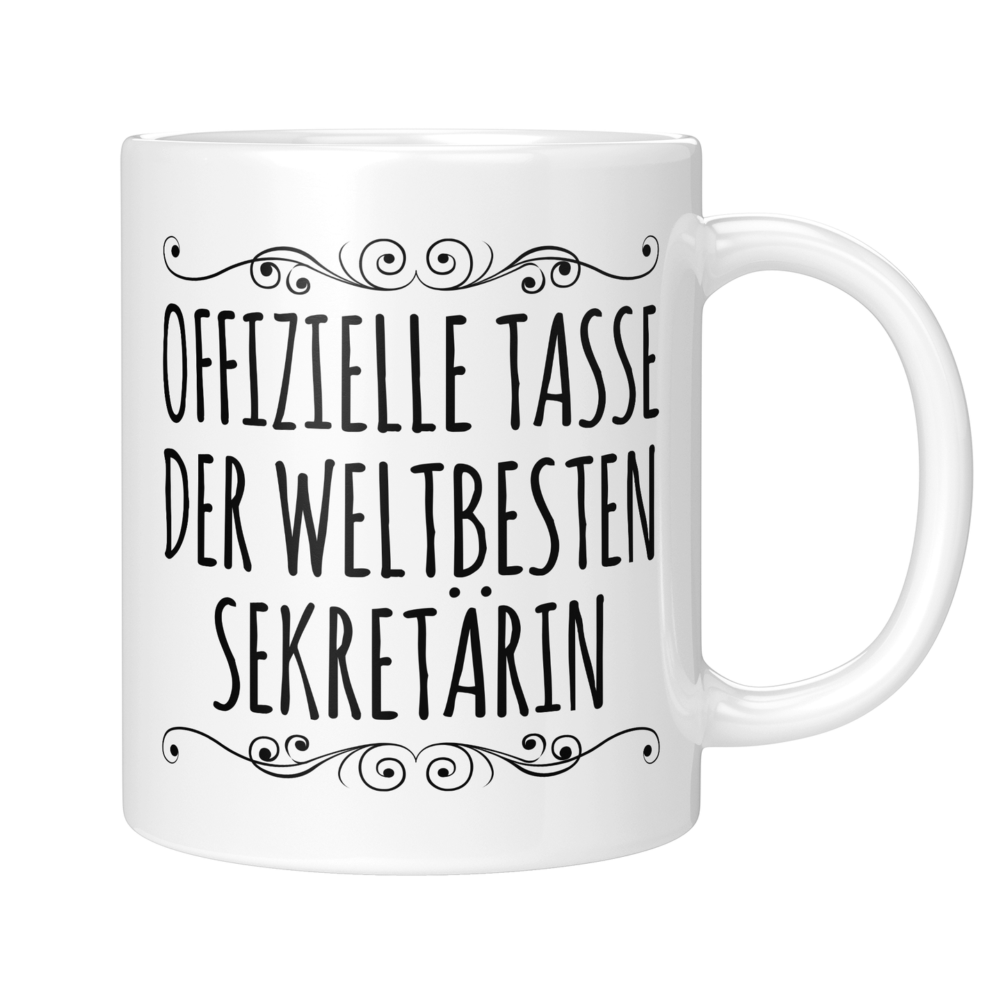 CupHaven® Sekretärin Tasse - Weltbeste Sekretärin - Geschenk für Sekretärinnen und Sekretäre