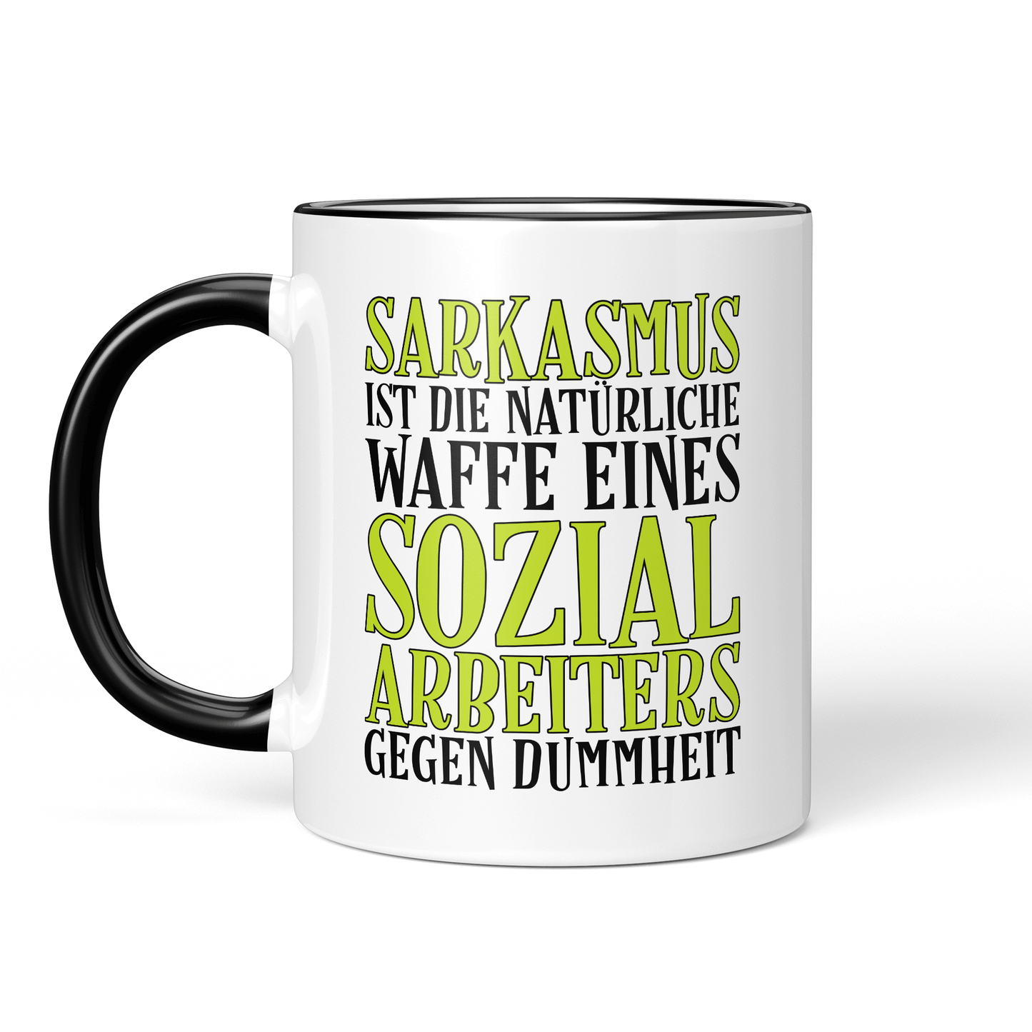 CupHaven® Sozialarbeiter Tasse - Sarkasmus eines Sozialarbeiters - Geschenk für Sozialarbeiter und Sozialarbeiterinnen