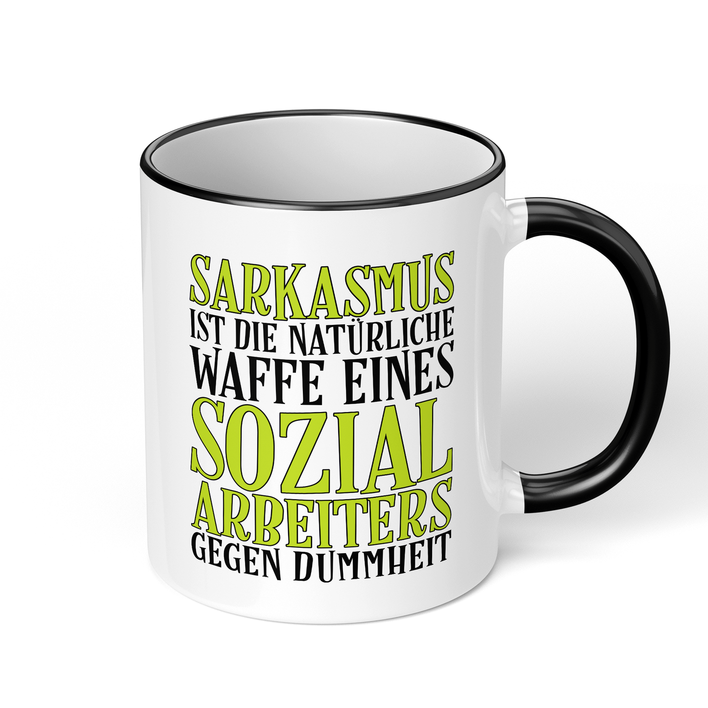 CupHaven® Sozialarbeiter Tasse - Sarkasmus eines Sozialarbeiters - Geschenk für Sozialarbeiter und Sozialarbeiterinnen