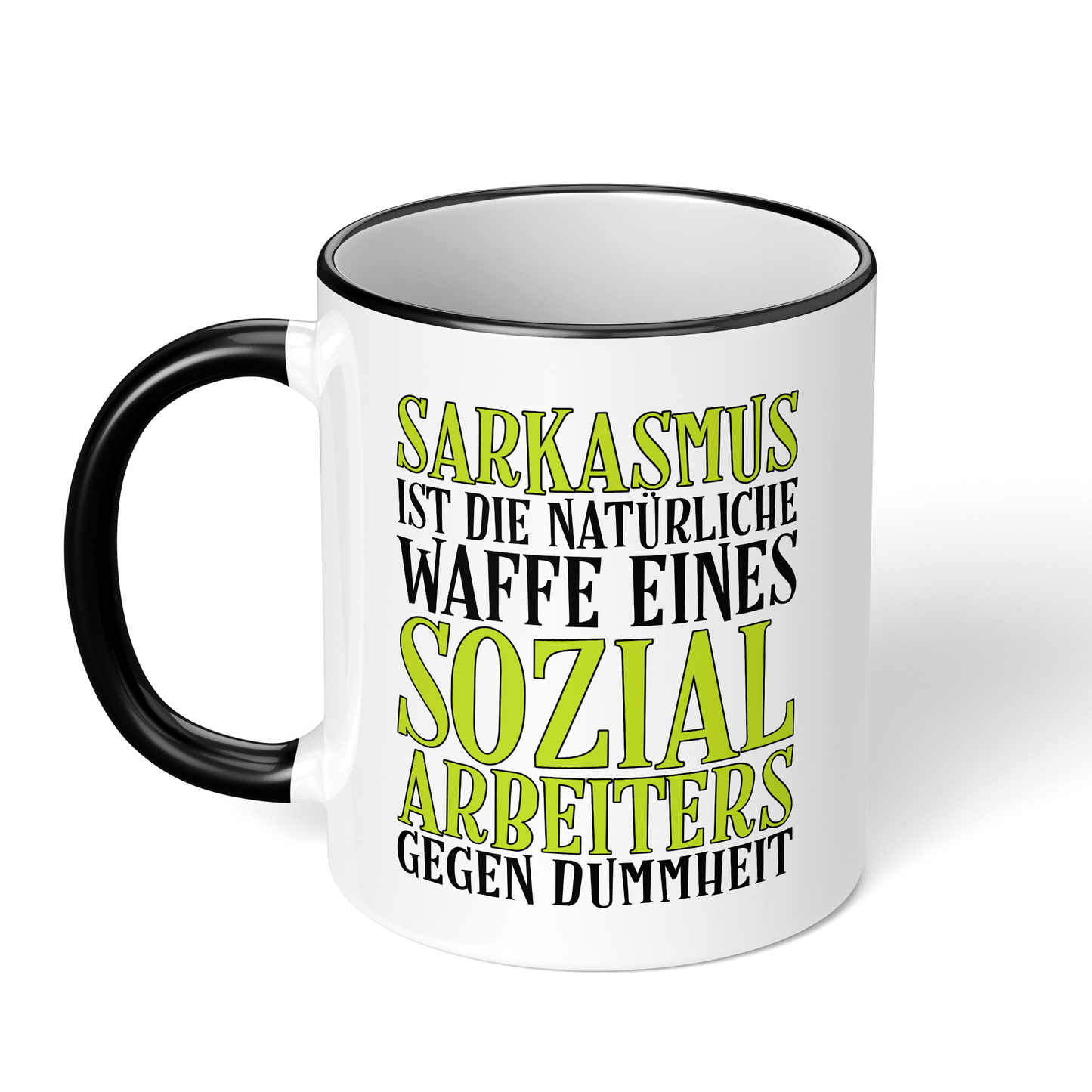 CupHaven® Sozialarbeiter Tasse - Sarkasmus eines Sozialarbeiters - Geschenk für Sozialarbeiter und Sozialarbeiterinnen