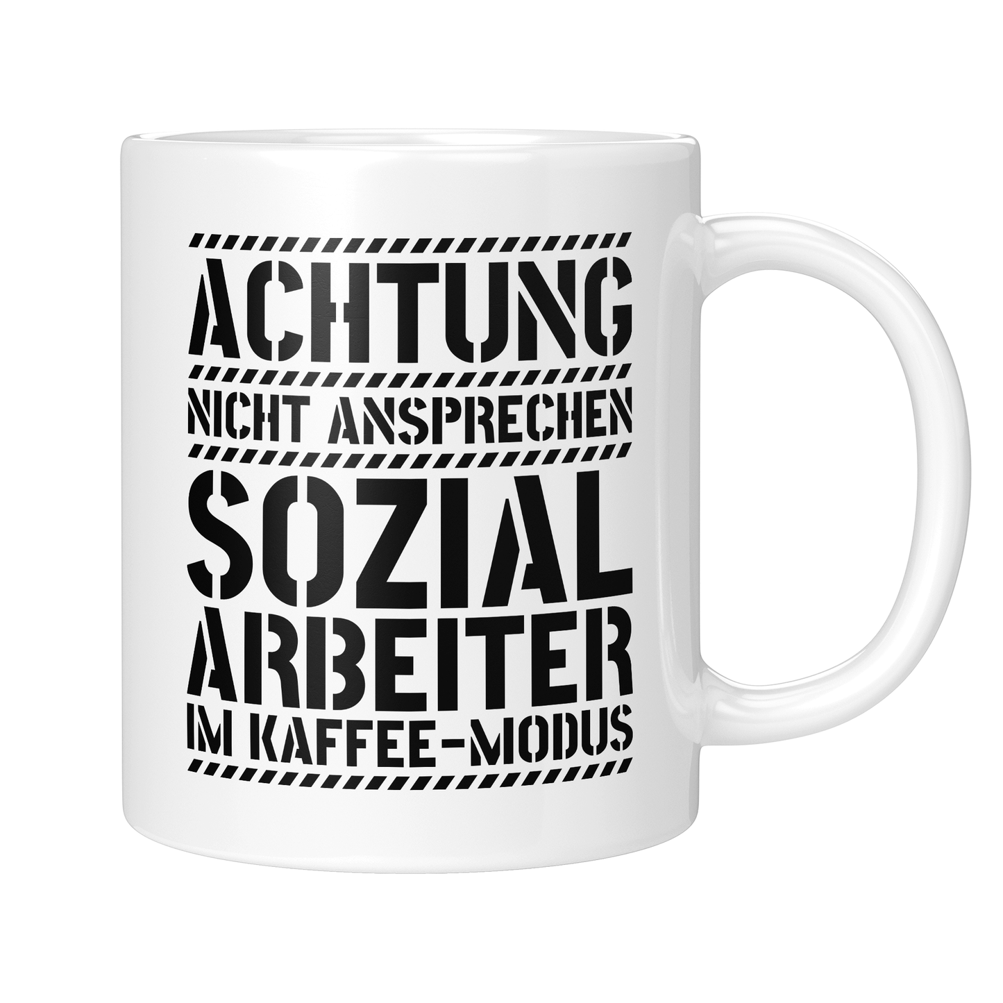 CupHaven® Sozialarbeiter Tasse - Sozialarbeiter im Kaffee-Modus - Geschenk für Sozialarbeiter und Sozialarbeiterinnen
