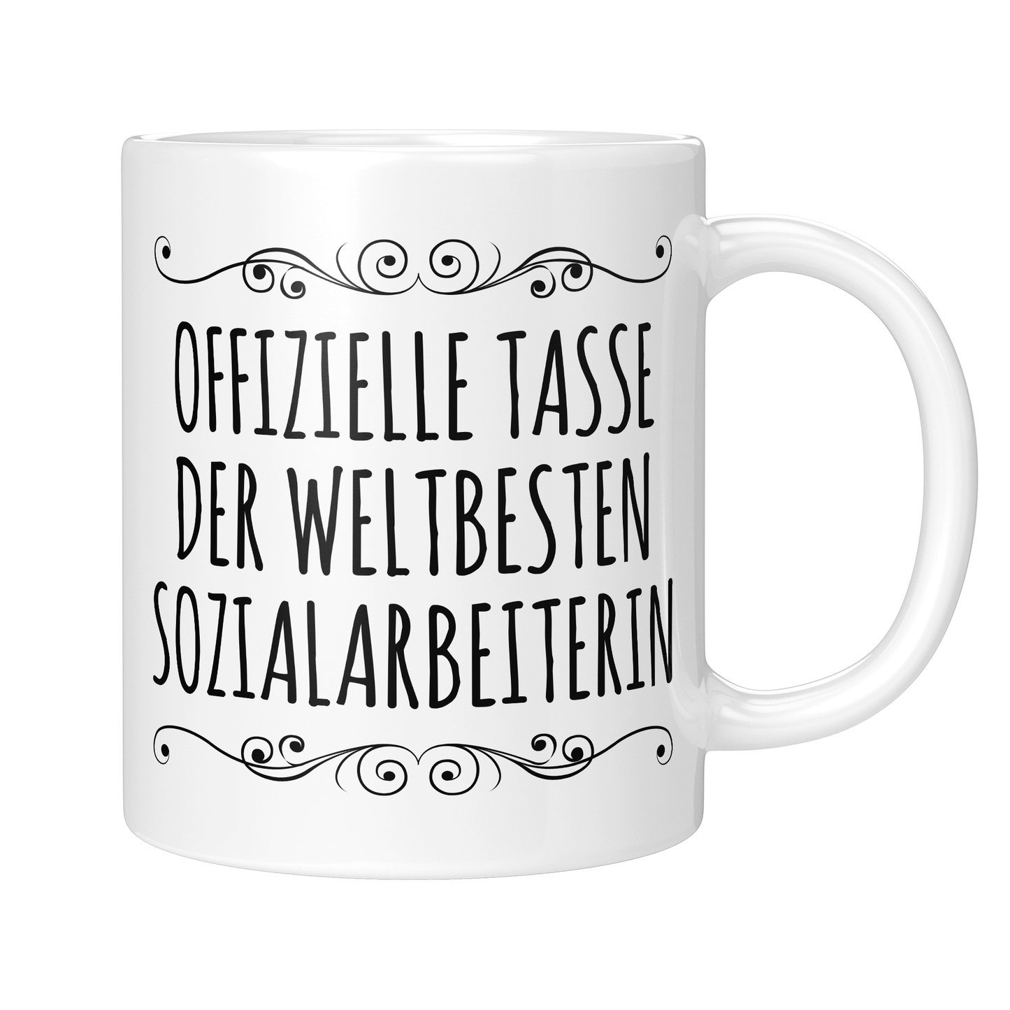 CupHaven® Sozialarbeiter Tasse - Weltbeste Sozialarbeiterin - Geschenk für Sozialarbeiter und Sozialarbeiterinnen