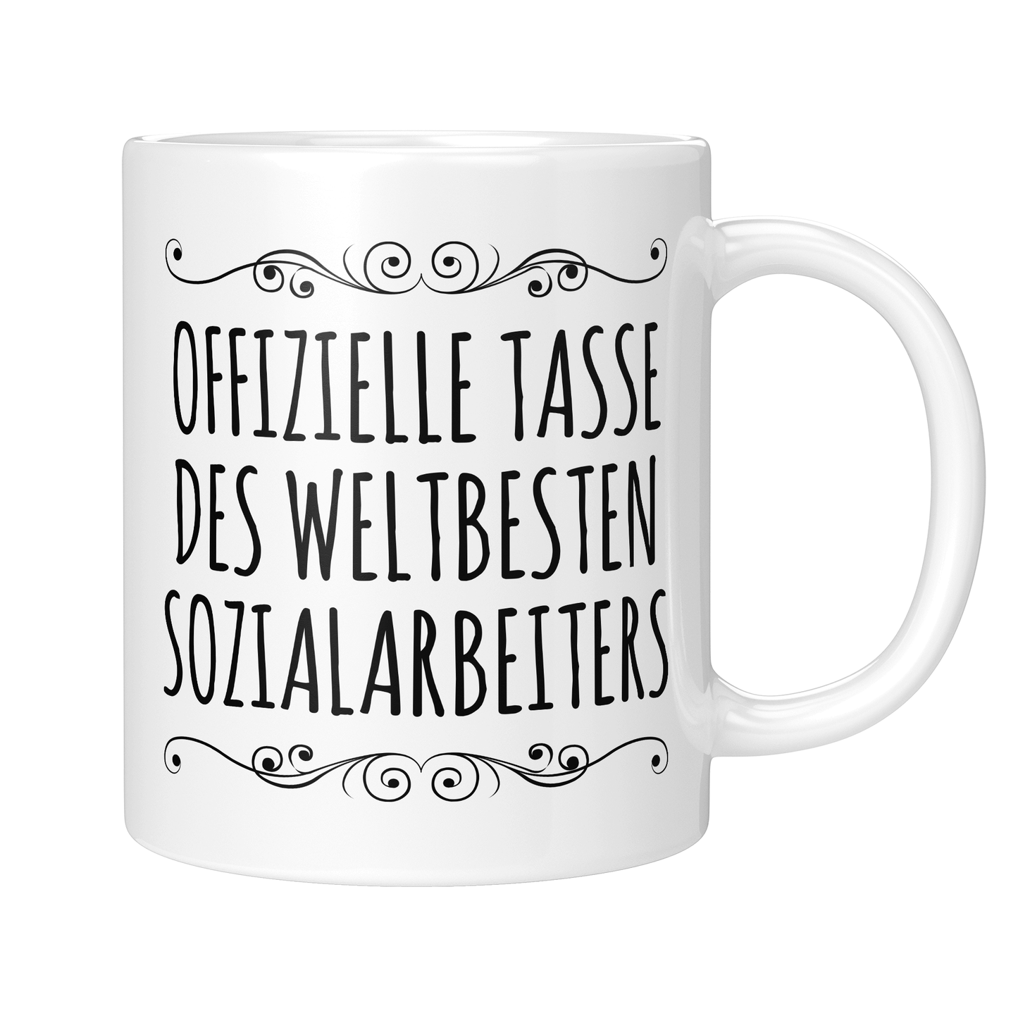 CupHaven® Sozialarbeiter Tasse - Weltbester Sozialarbeiter - Geschenk für Sozialarbeiter und Sozialarbeiterinnen