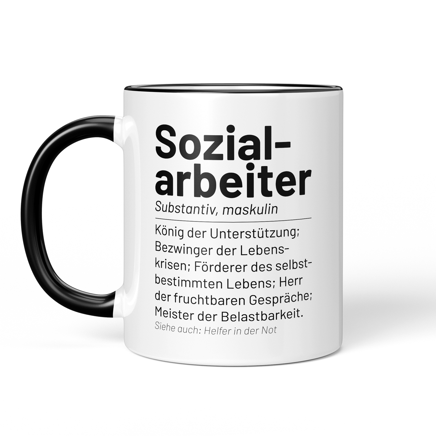 CupHaven® Sozialarbeiter Tasse - Wörterbuch "Sozialarbeiter" - Geschenk für Sozialarbeiter und Sozialarbeiterinnen