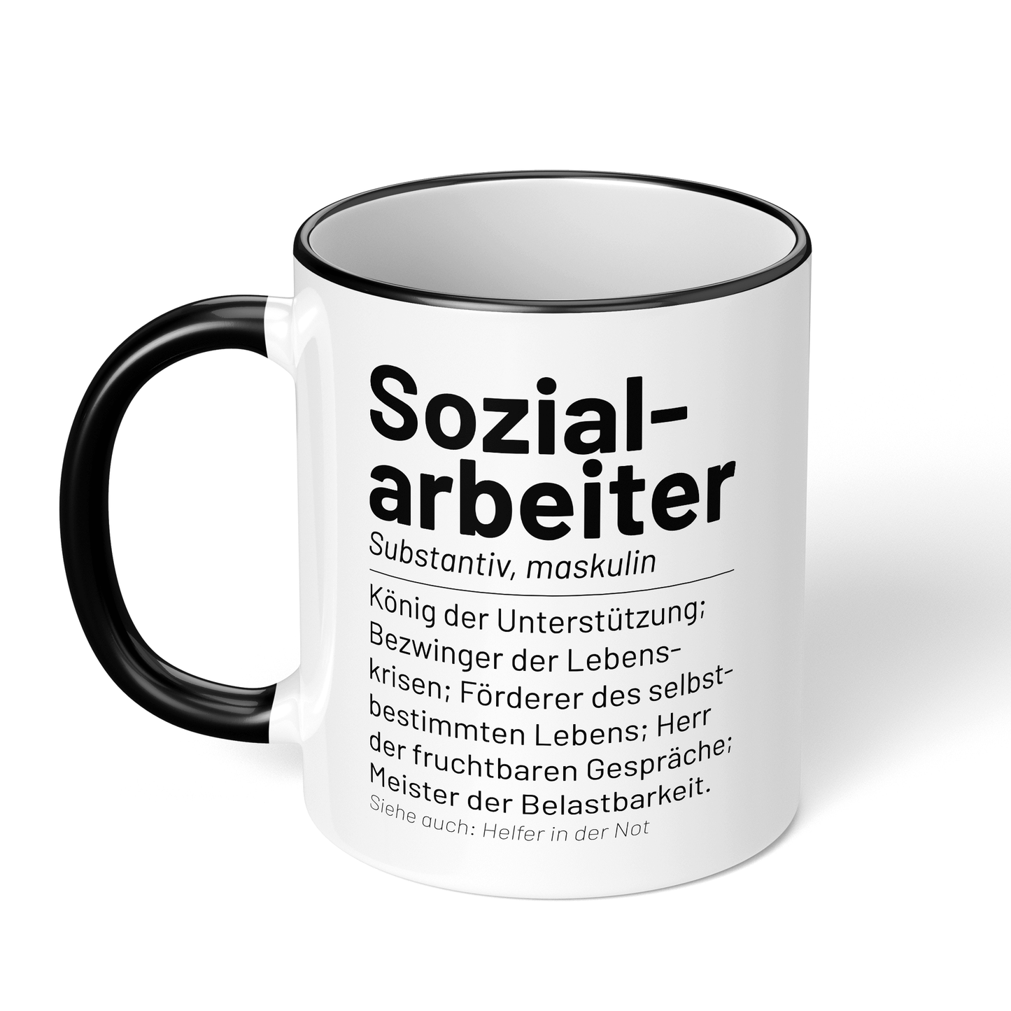 CupHaven® Sozialarbeiter Tasse - Wörterbuch "Sozialarbeiter" - Geschenk für Sozialarbeiter und Sozialarbeiterinnen