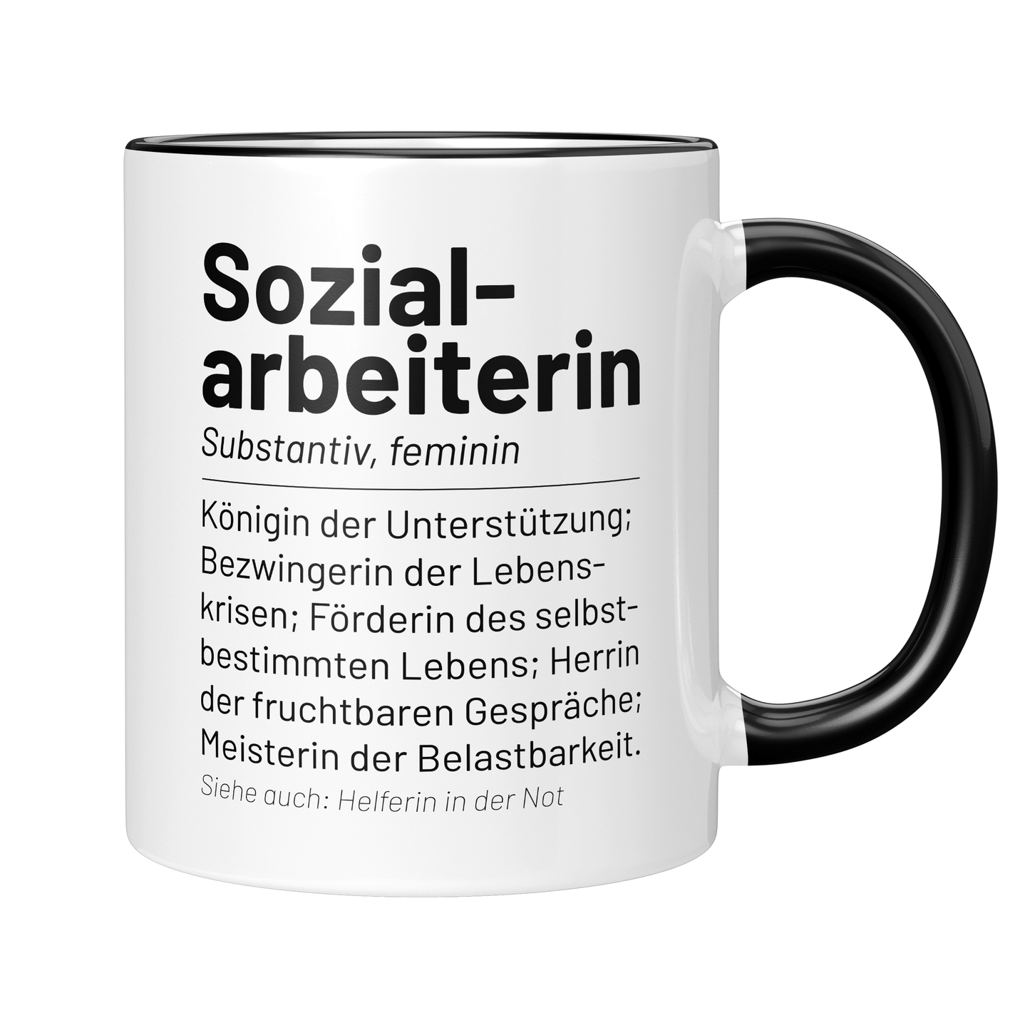 CupHaven® Sozialarbeiter Tasse - Wörterbuch "Sozialarbeiterin" - Geschenk für Sozialarbeiter und Sozialarbeiterinnen