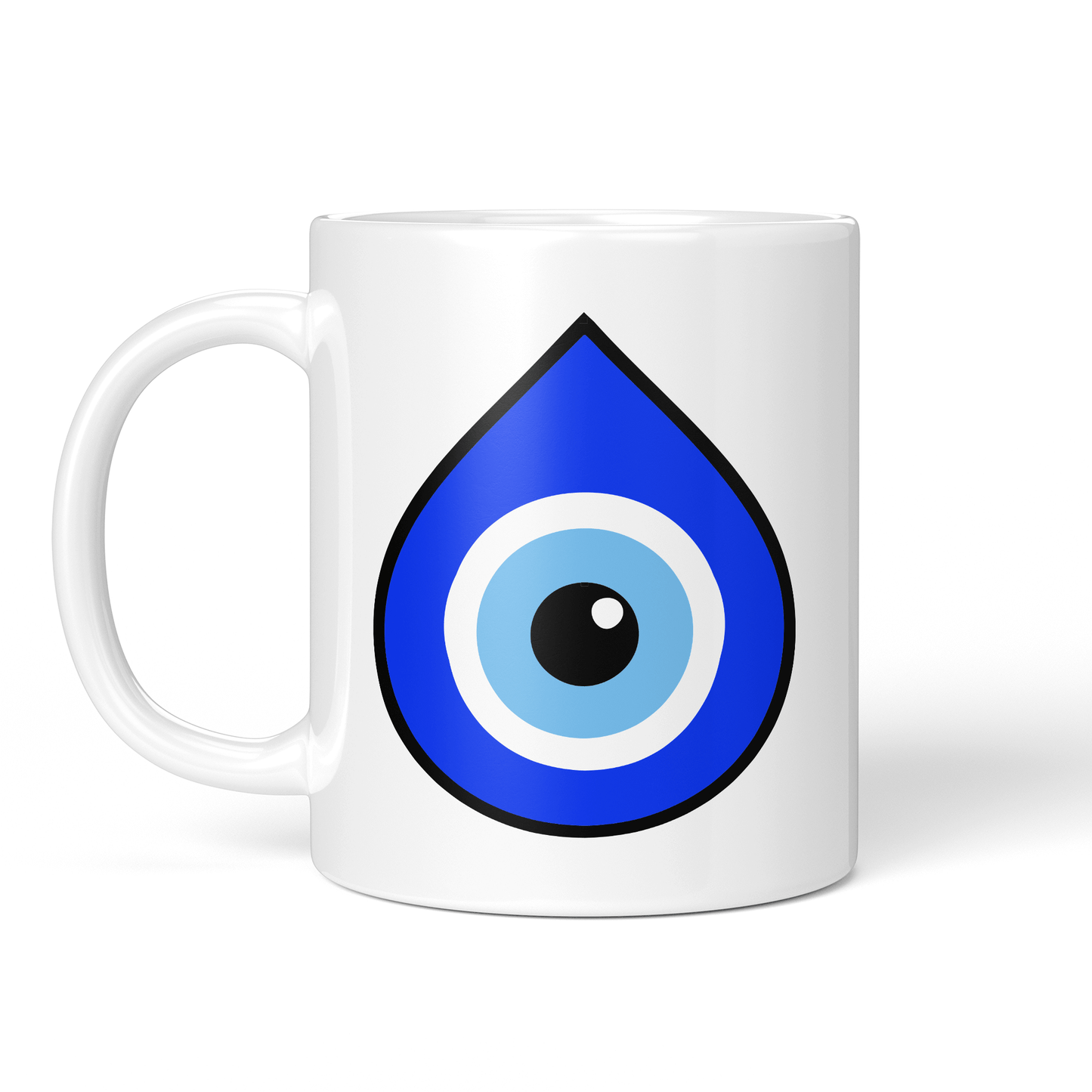 CupHaven® Spiritualität Tasse - Nazar-Auge - Geschenk für Fans von Spiritualität, Esoterik und Mystik