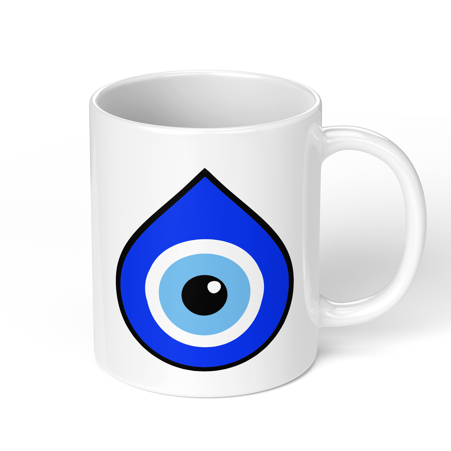 CupHaven® Spiritualität Tasse - Nazar-Auge - Geschenk für Fans von Spiritualität, Esoterik und Mystik