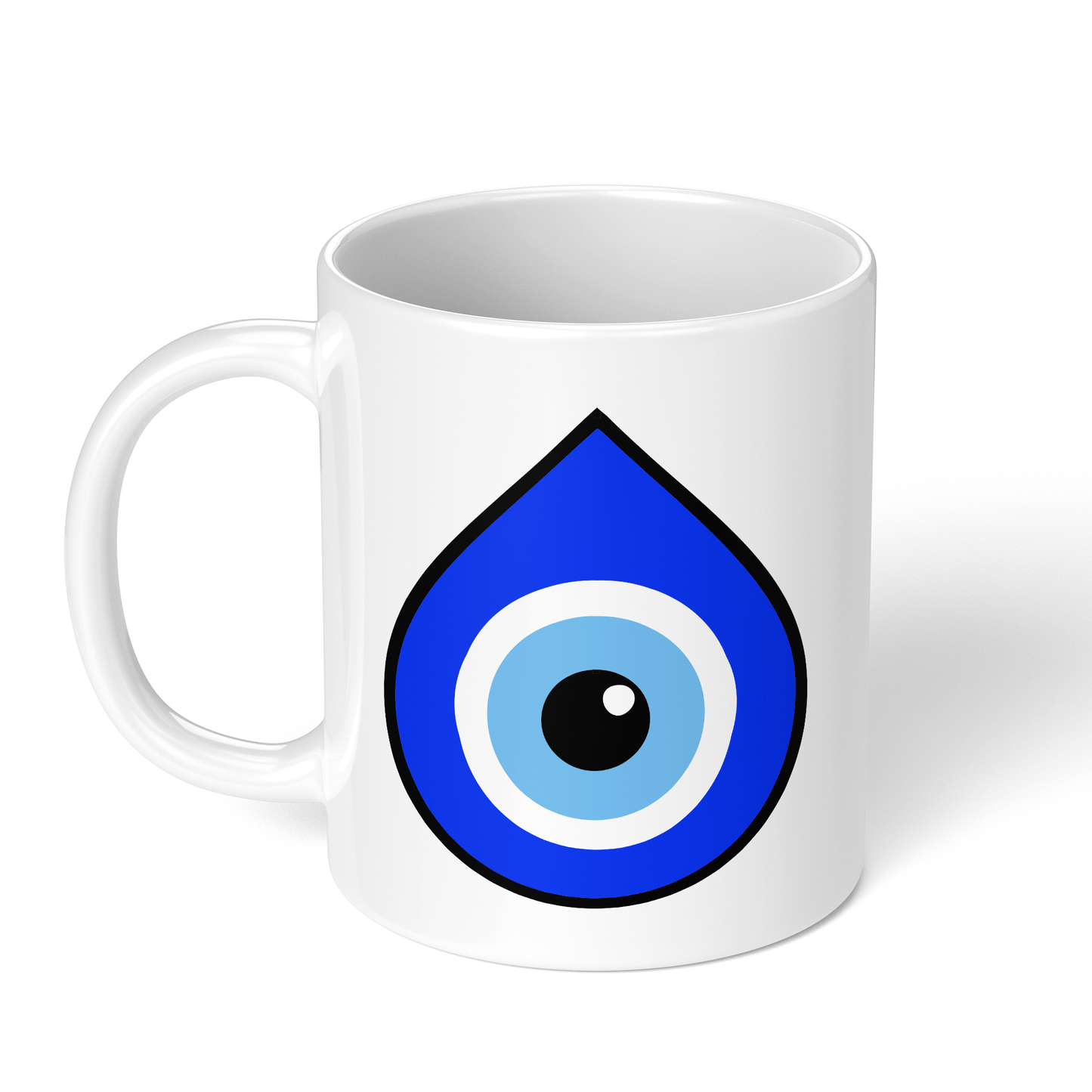CupHaven® Spiritualität Tasse - Nazar-Auge - Geschenk für Fans von Spiritualität, Esoterik und Mystik