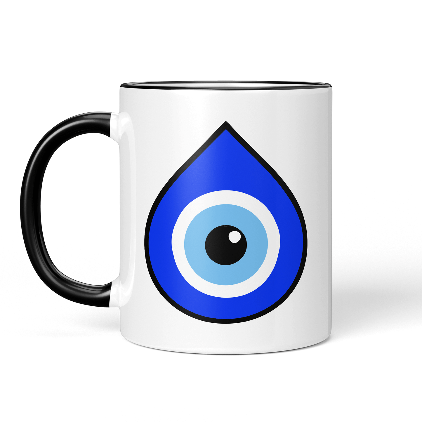 CupHaven® Spiritualität Tasse - Nazar-Auge - Geschenk für Fans von Spiritualität, Esoterik und Mystik