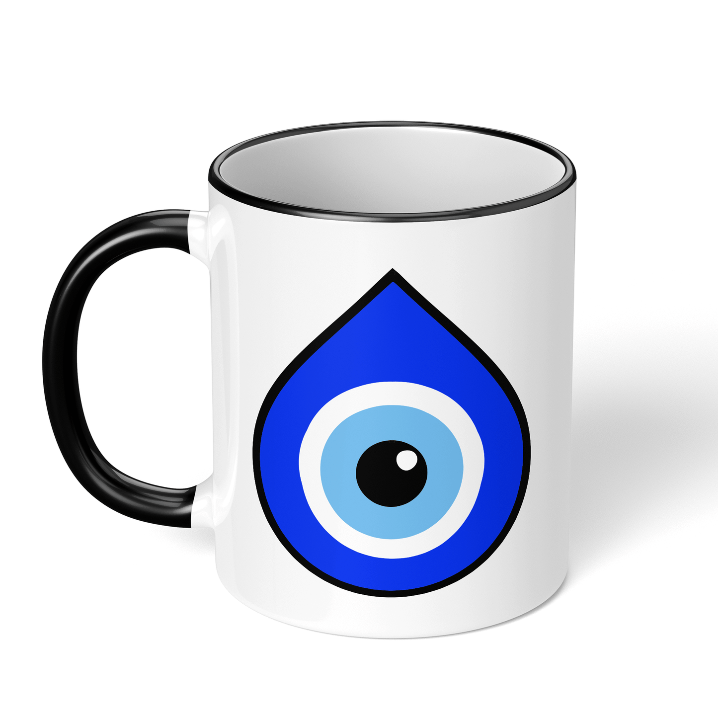 CupHaven® Spiritualität Tasse - Nazar-Auge - Geschenk für Fans von Spiritualität, Esoterik und Mystik