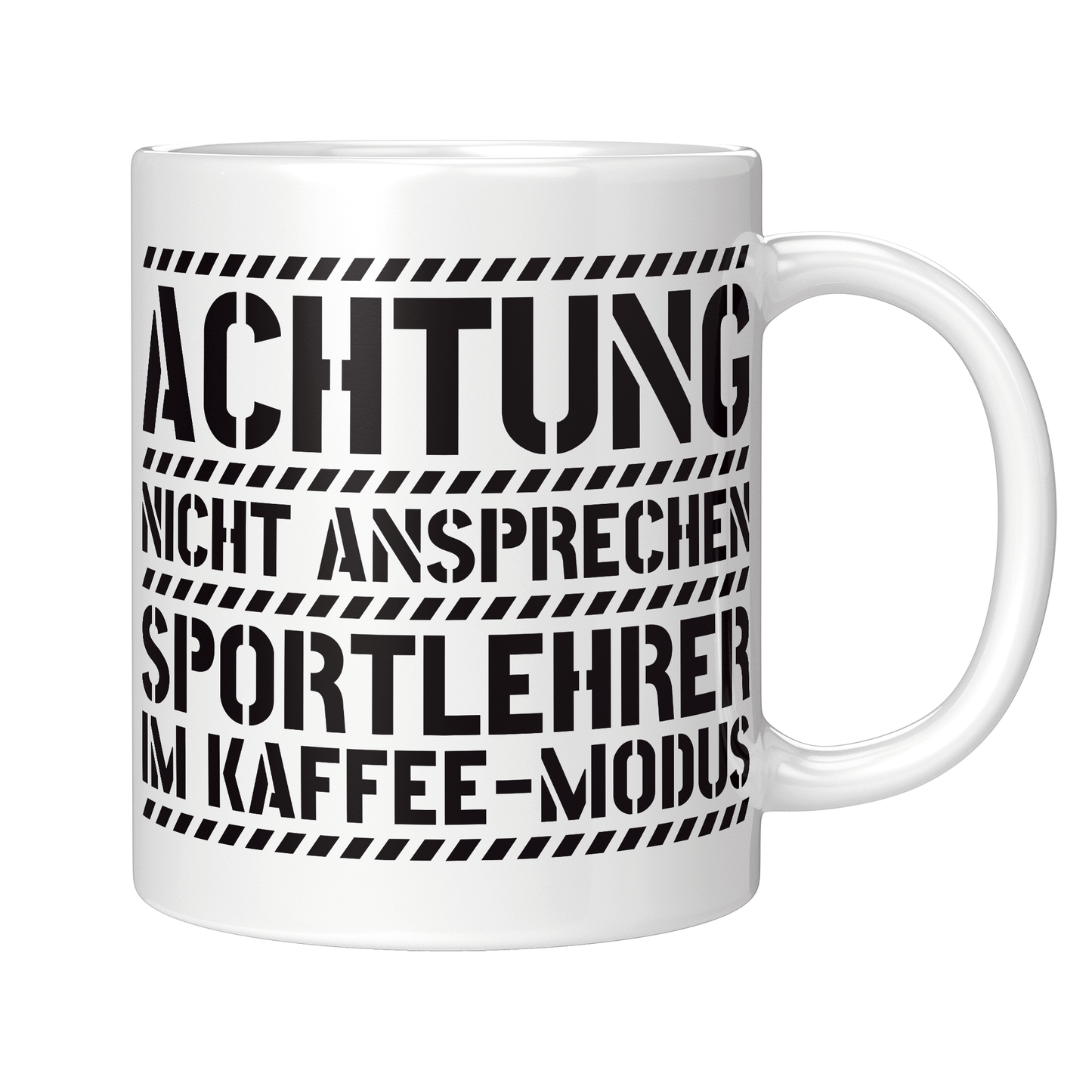 Sportlehrer Tasse - Sportlehrer im Kaffee-Modus (Sport, Lehrer, Geschenk)