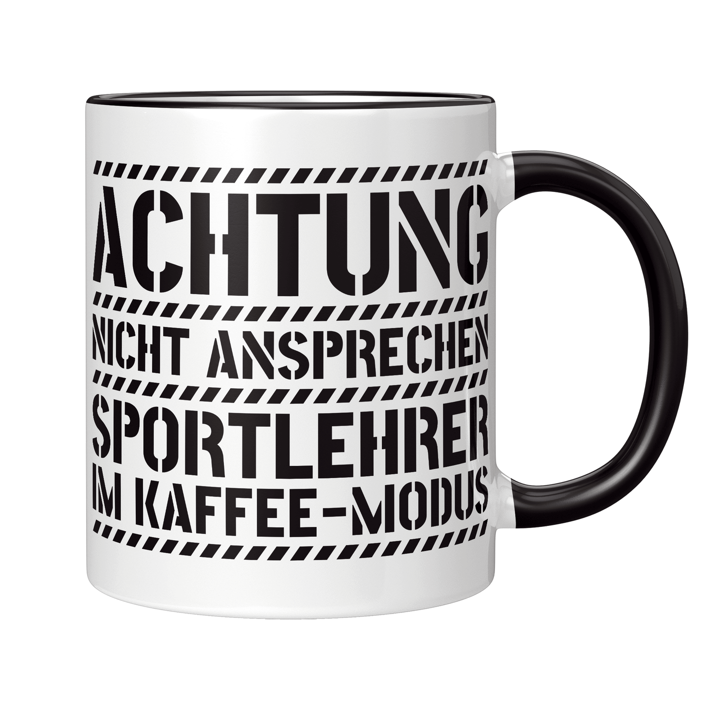 Sportlehrer Tasse - Sportlehrer im Kaffee-Modus (Sport, Lehrer, Geschenk)