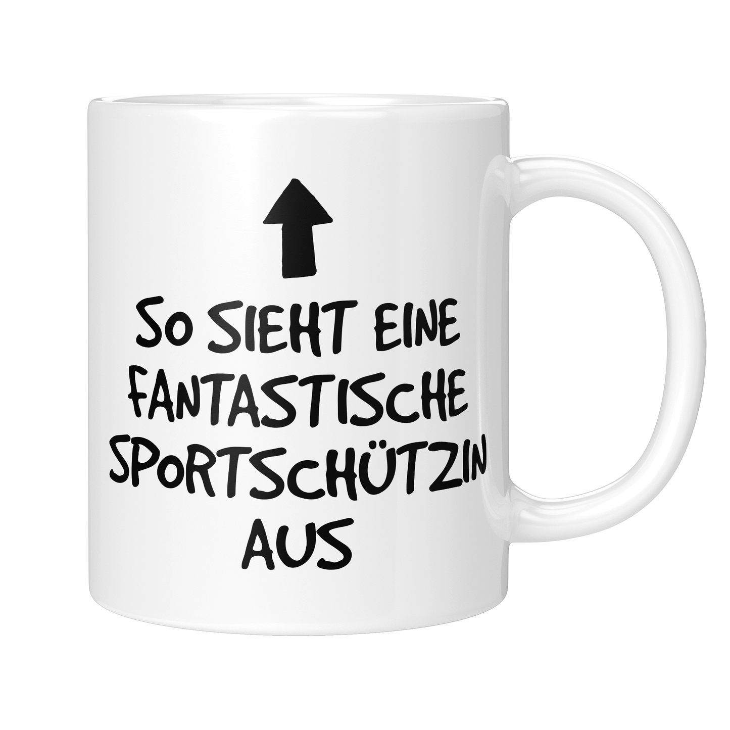 Sportschütze Tasse - Fantastische Sportschützin (Sportschießen, Geschenk)