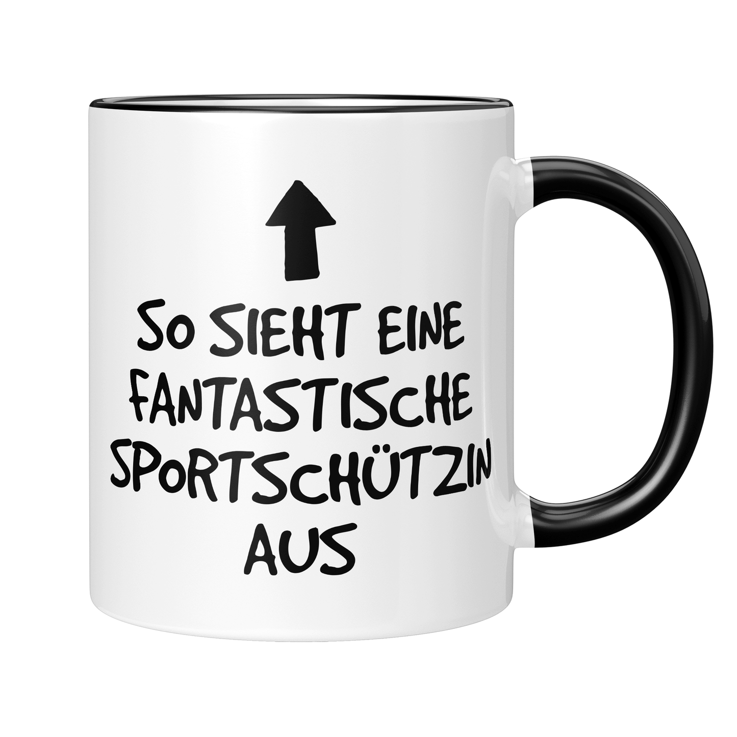 Sportschütze Tasse - Fantastische Sportschützin (Sportschießen, Geschenk)