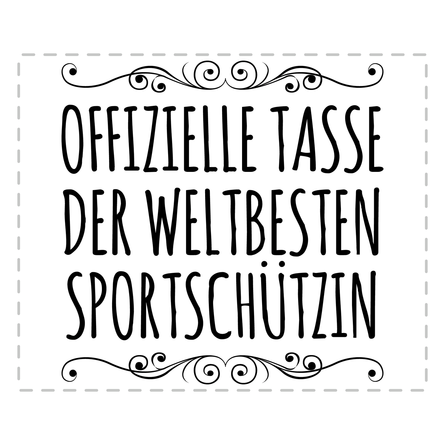 Sportschütze Tasse - Weltbeste Sportschützin (Sportschießen, Geschenk)