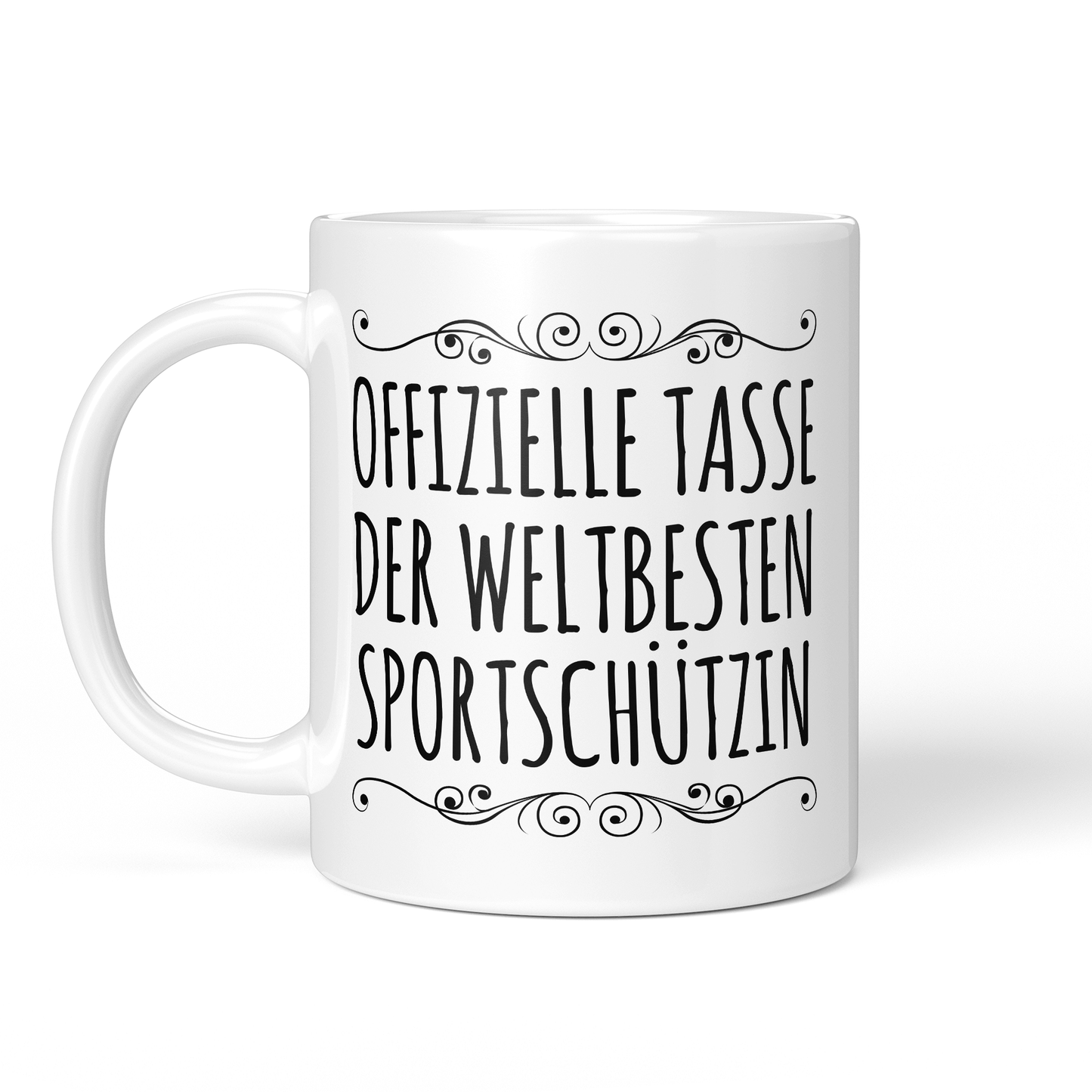 CupHaven® Sportschütze Tasse - Weltbeste Sportschützin - Geschenk für Sportschützen und Sportschützinnen