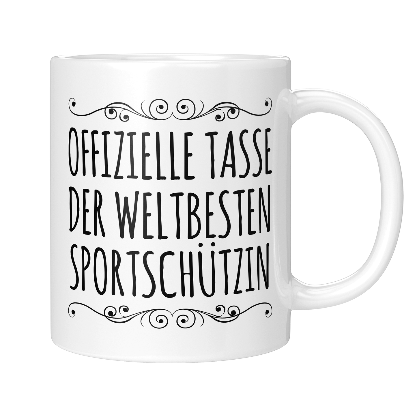 Sportschütze Tasse - Weltbeste Sportschützin (Sportschießen, Geschenk)