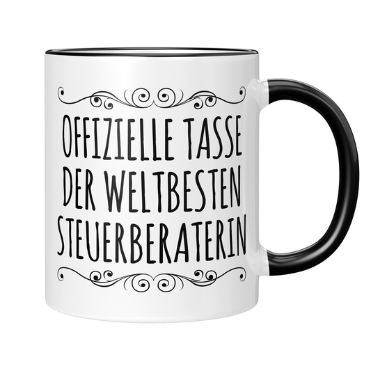CupHaven® Steuerberater Tasse - Weltbeste Steuerberaterin - Geschenk für Steuerberater und Steuerberaterinnen