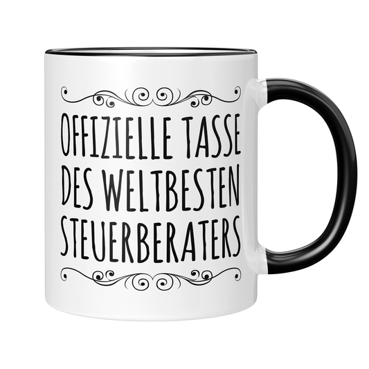 CupHaven® Steuerberater Tasse - Weltbester Steuerberater - Geschenk für Steuerberater und Steuerberaterinnen
