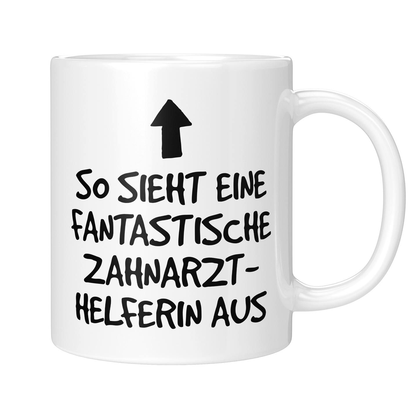 CupHaven® Zahnarzthelferin Tasse - Fantastische Zahnarzthelferin - Geschenk für Zahnmedizinische Fachangestellte oder ZFAs