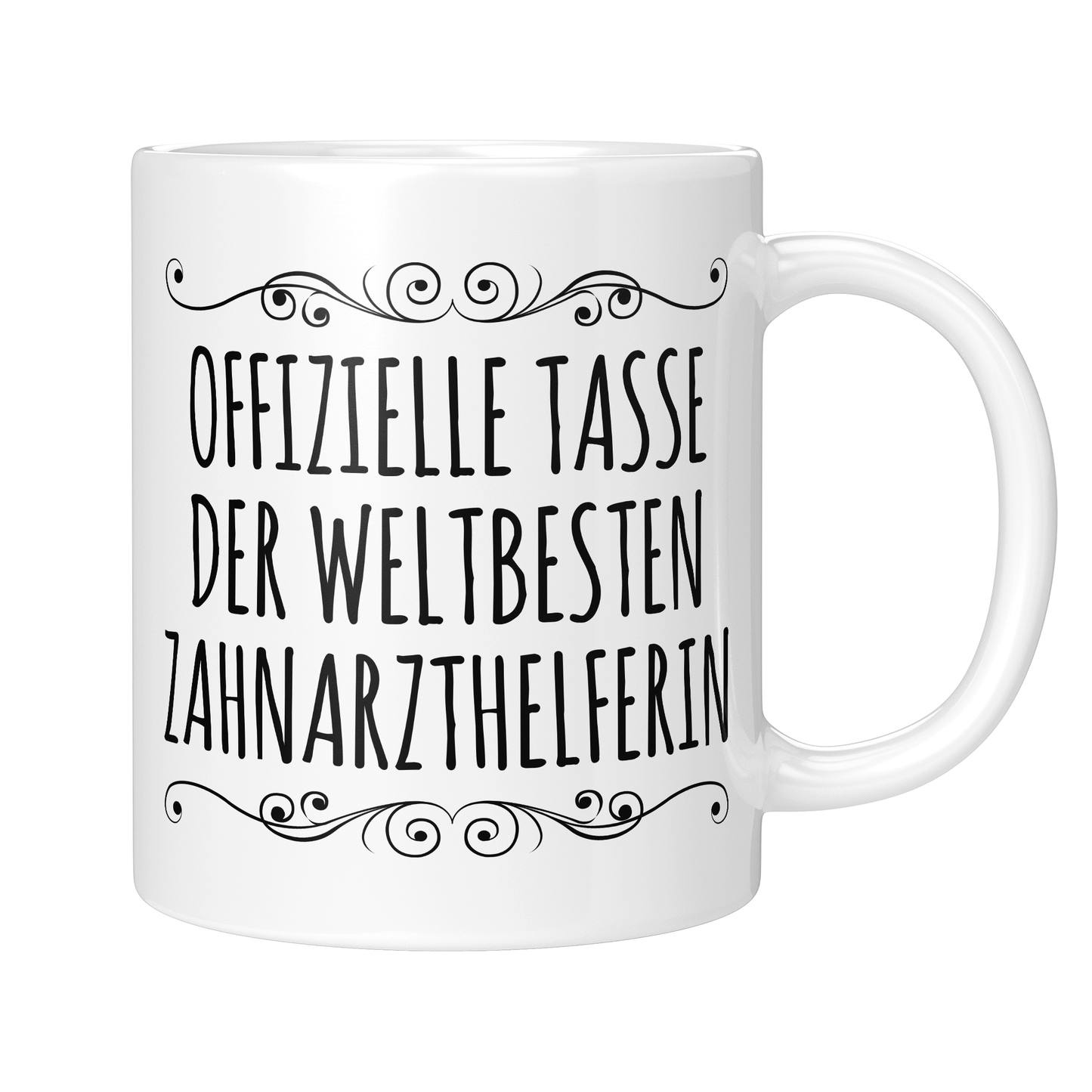 CupHaven® Zahnarzthelferin Tasse - Weltbeste Zahnarzthelferin - Geschenk für Zahnmedizinische Fachangestellte oder ZFAs